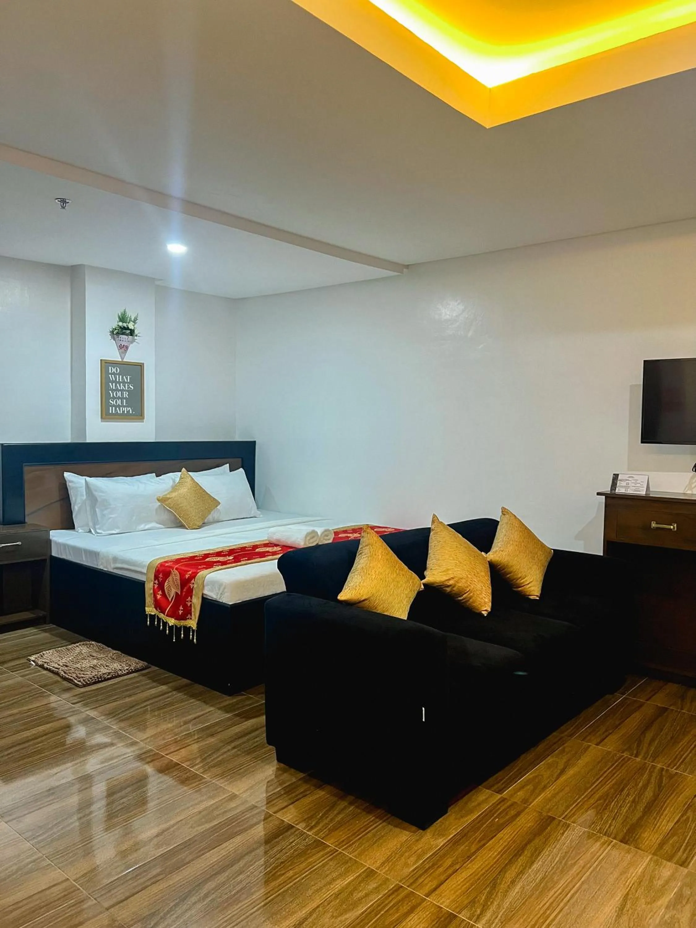 Bed in Island Wanderers Inn