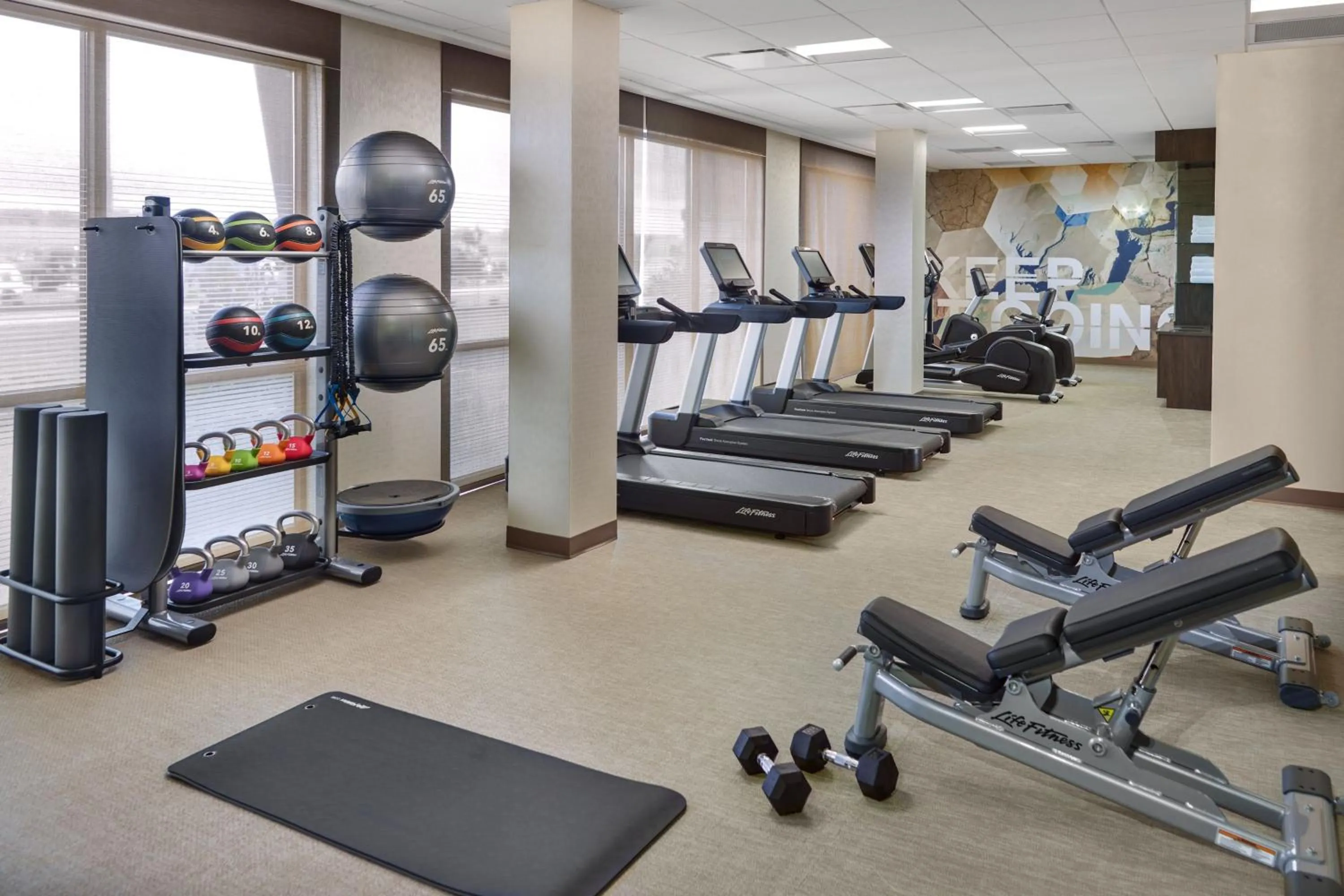 Fitness centre/facilities in SpringHill Suites by Marriott Franklin Mint