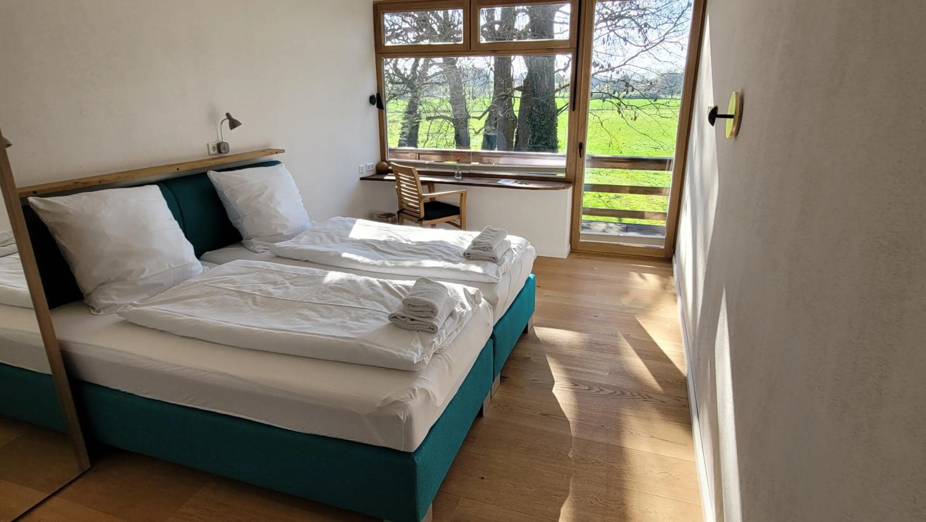 Bed in Hotel Lethehof