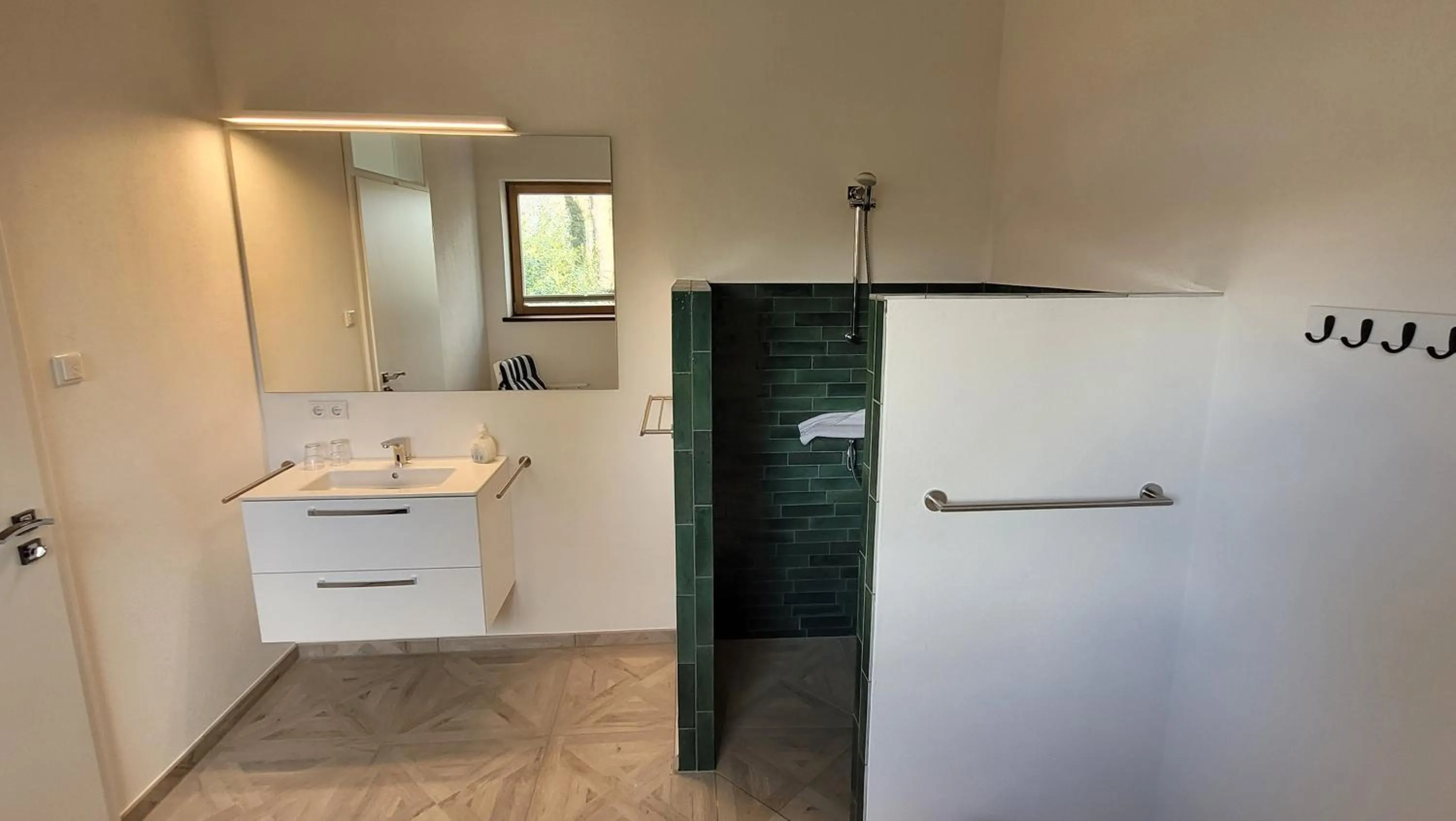 Kitchen or kitchenette in Hotel Lethehof