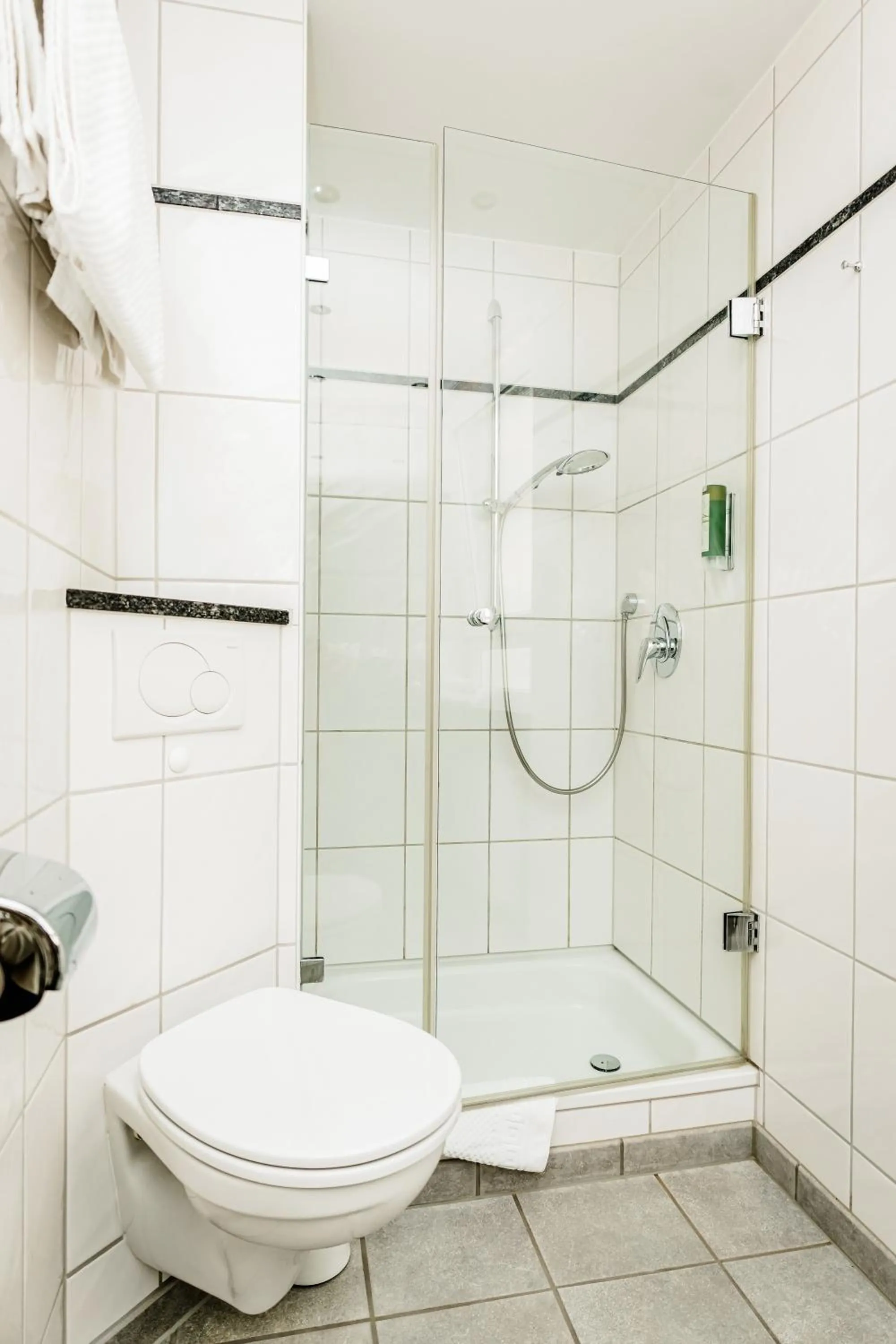 Bathroom in Baudobriga Rheinhotel