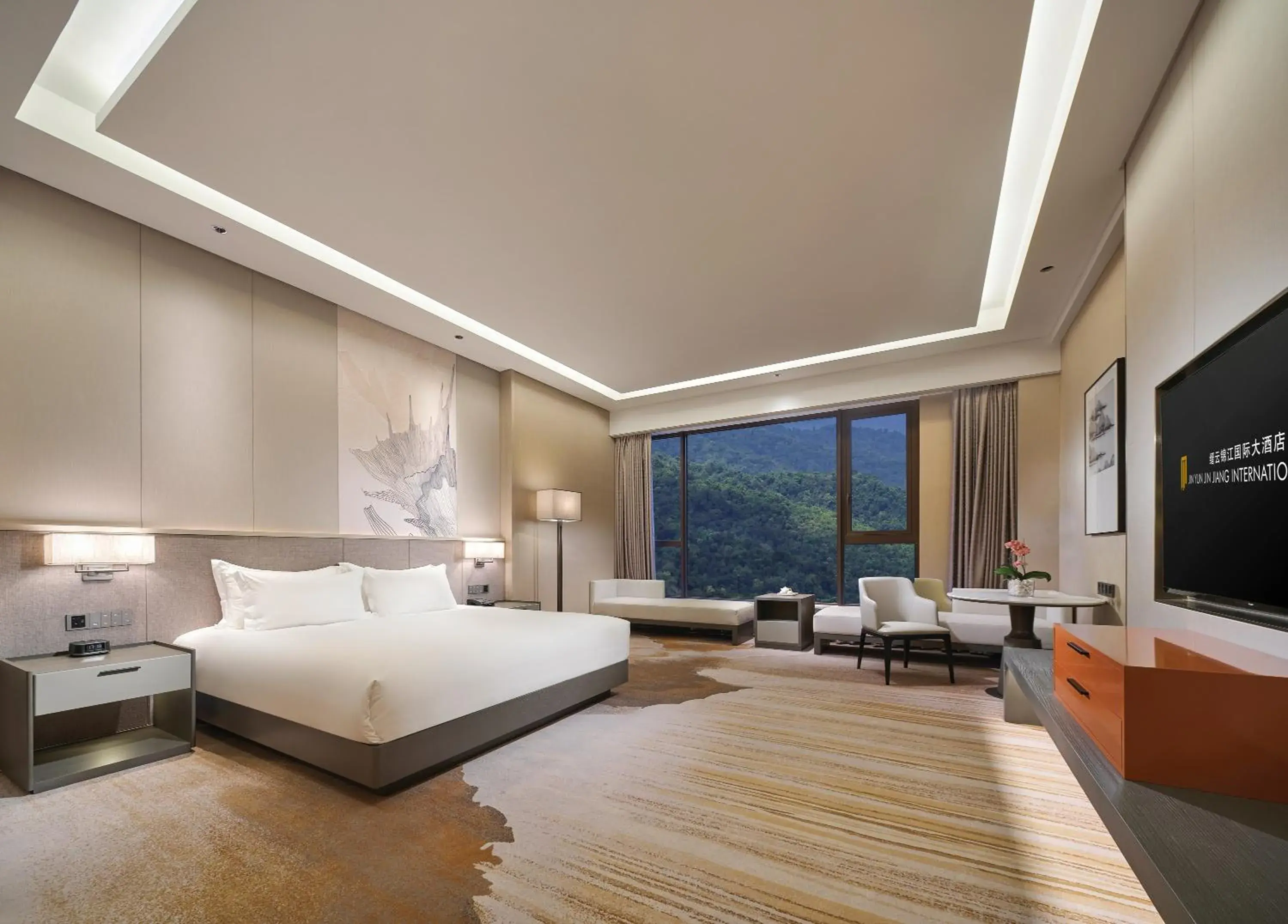 Bed in Jinyun Jingjiang International Hotel Bed in Jinyun Jingjiang International Hotel