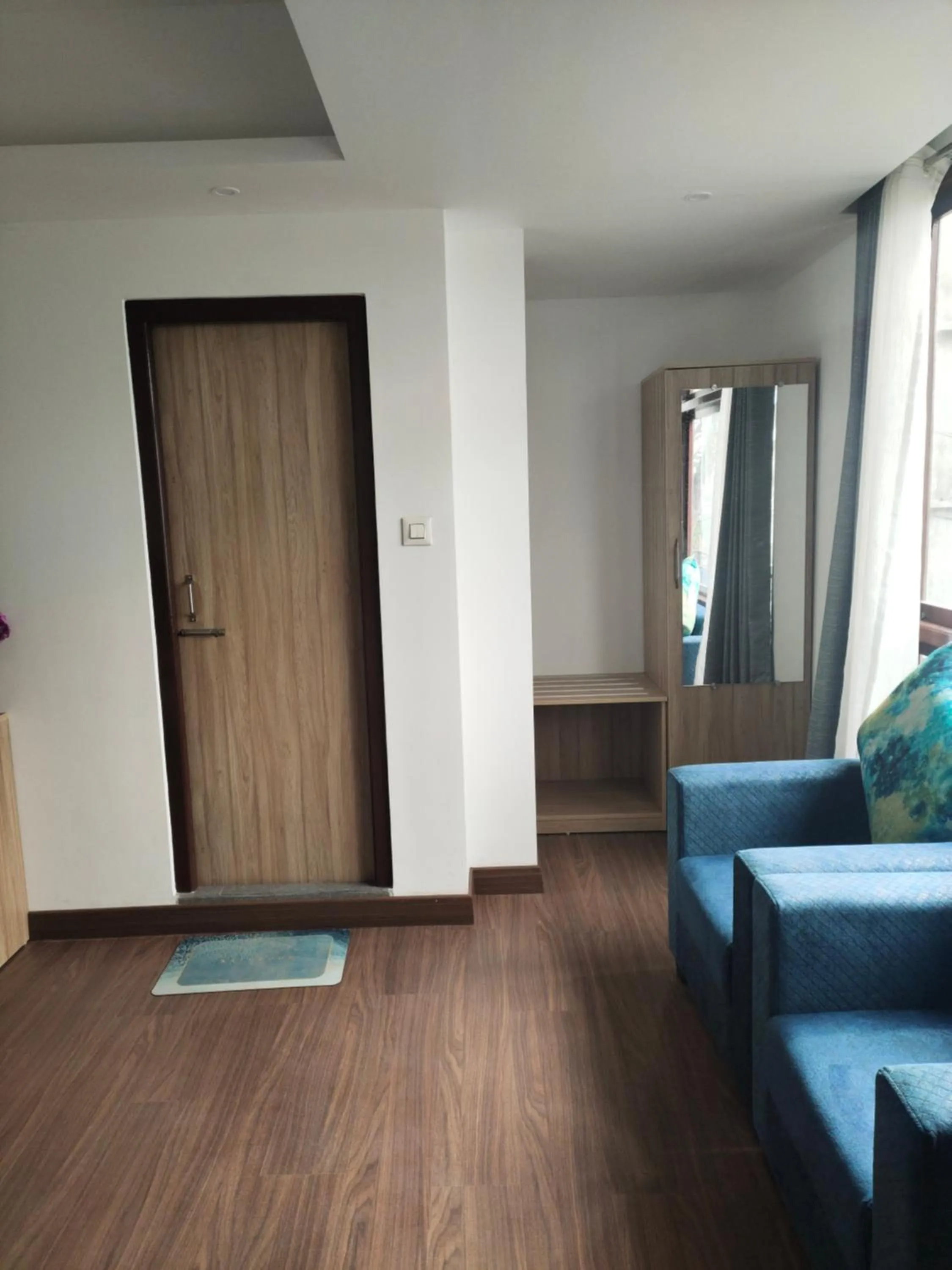 Seating area in Shanol Residency