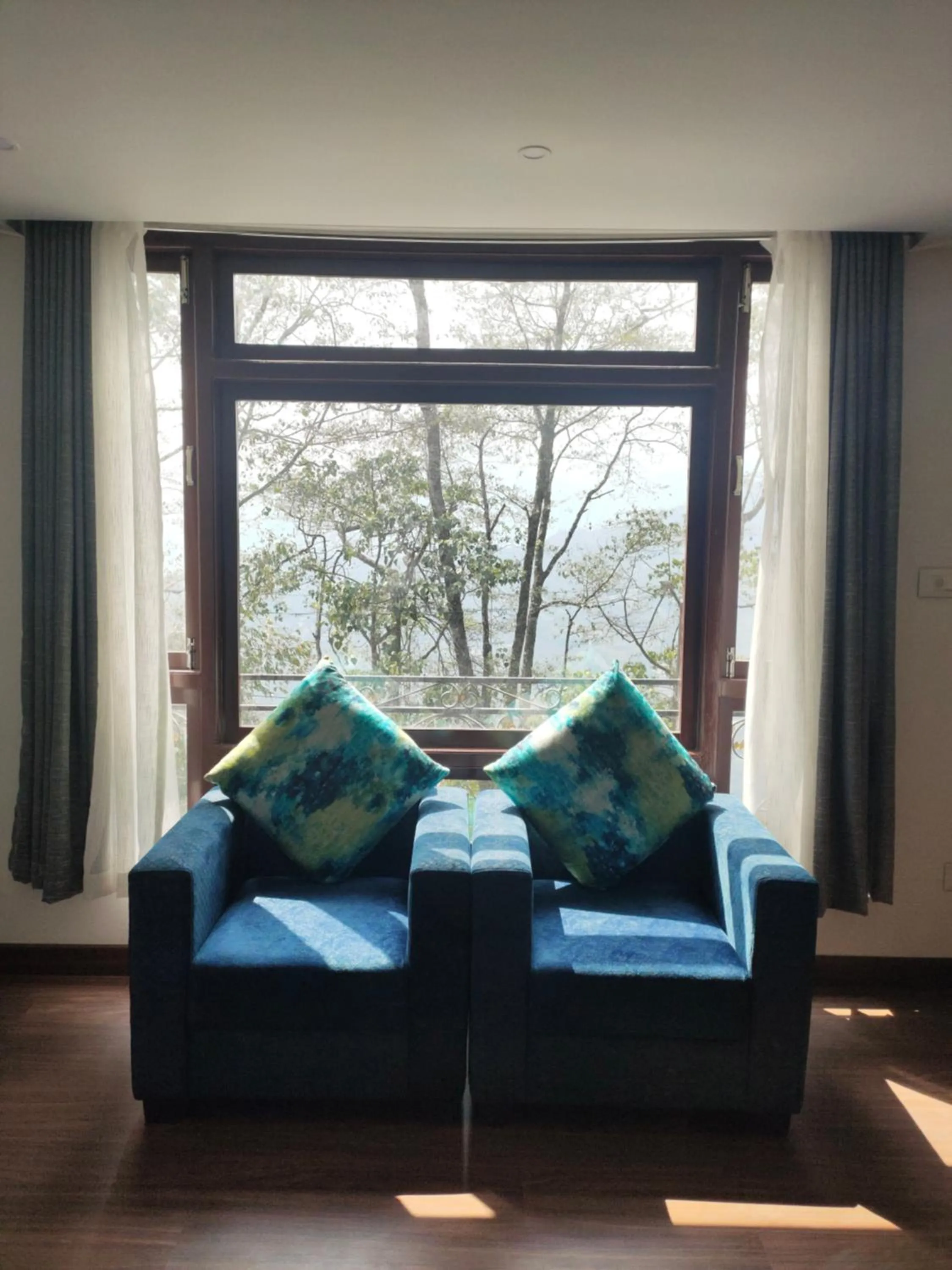 Seating area in Shanol Residency