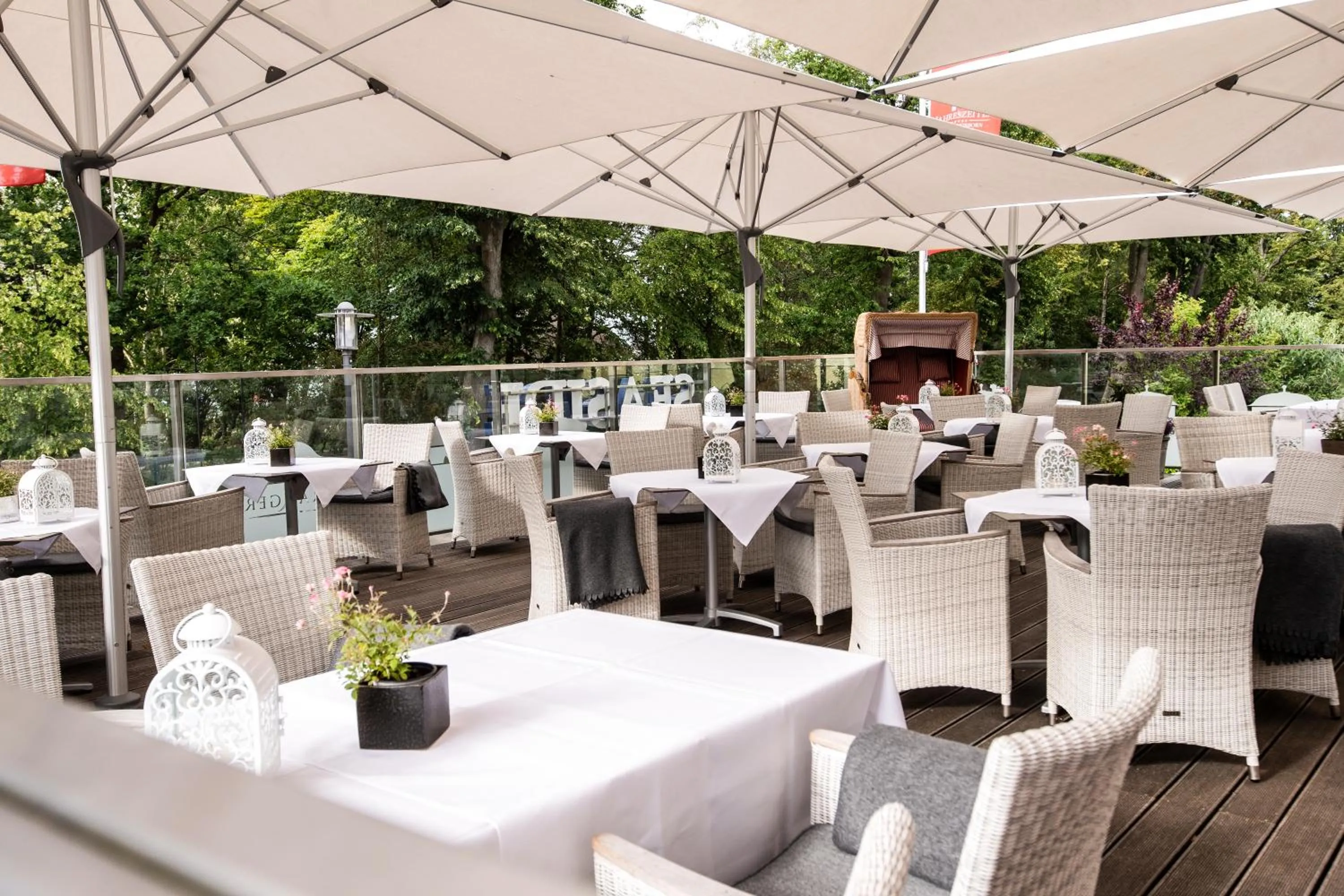 Restaurant/places to eat in Hotel IV Jahreszeiten Kühlungsborn