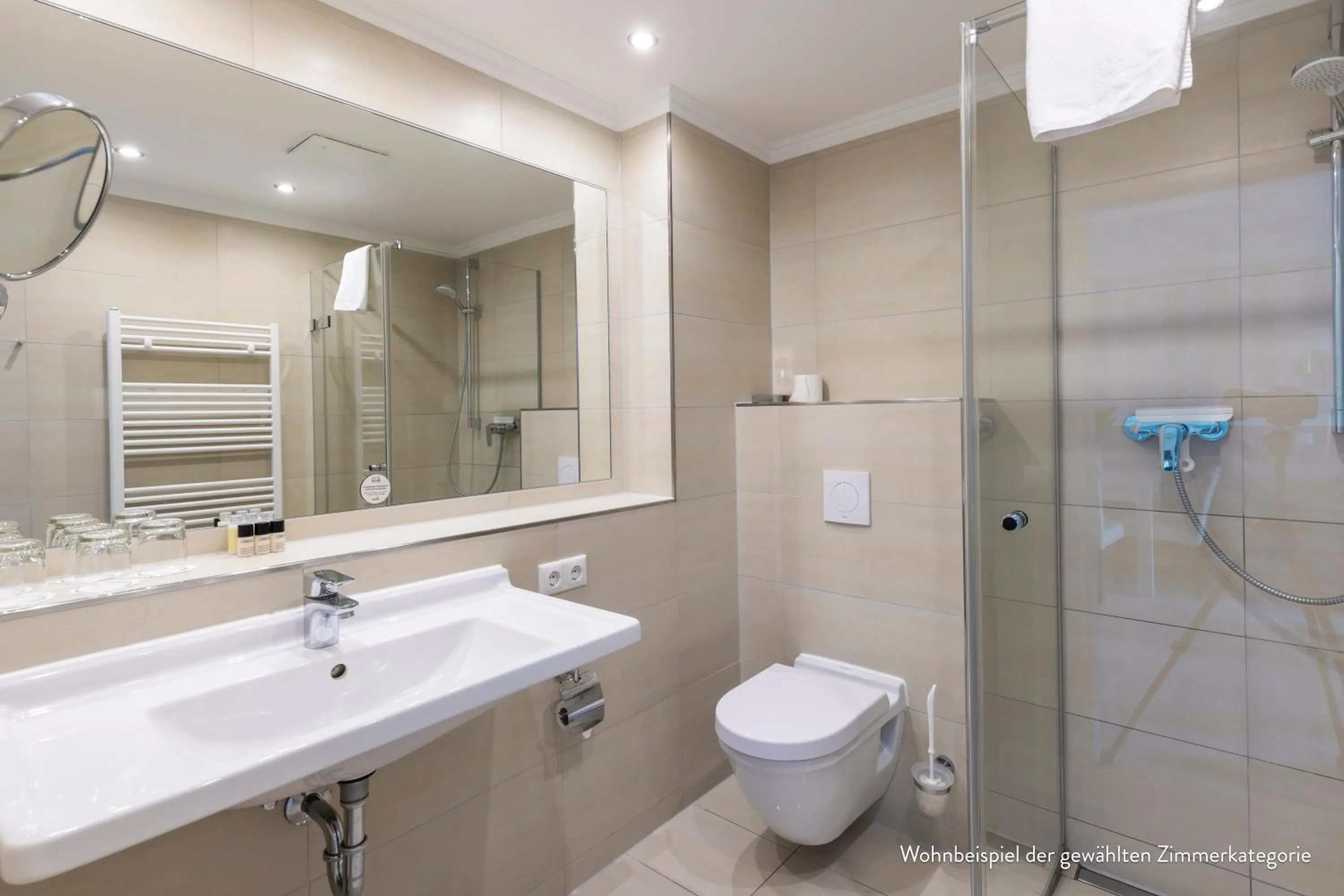 Shower in Hotel IV Jahreszeiten Kühlungsborn