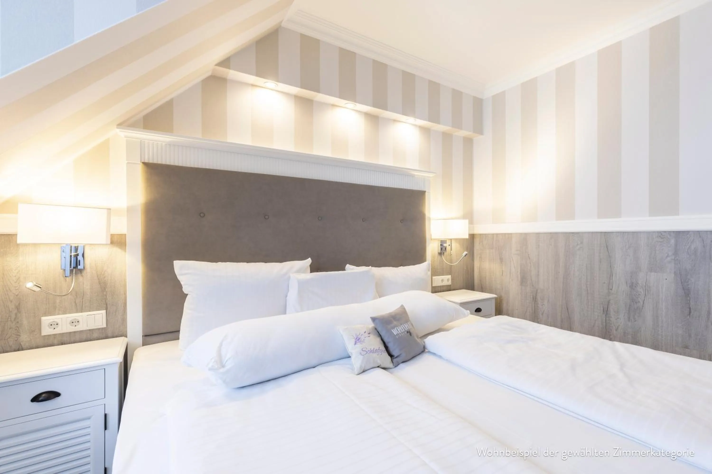 Bed in Hotel IV Jahreszeiten Kühlungsborn