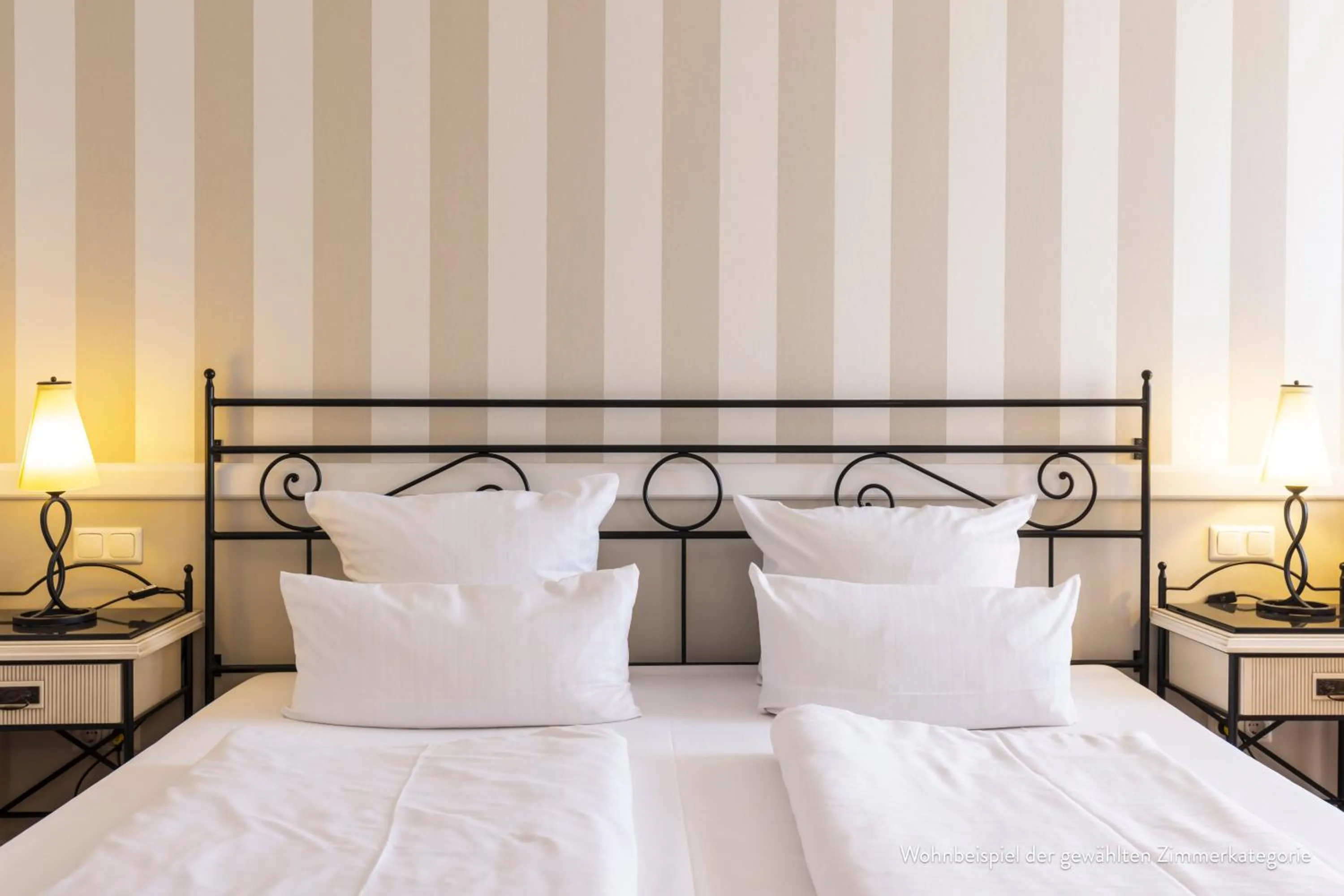 Bed in Hotel IV Jahreszeiten Kühlungsborn