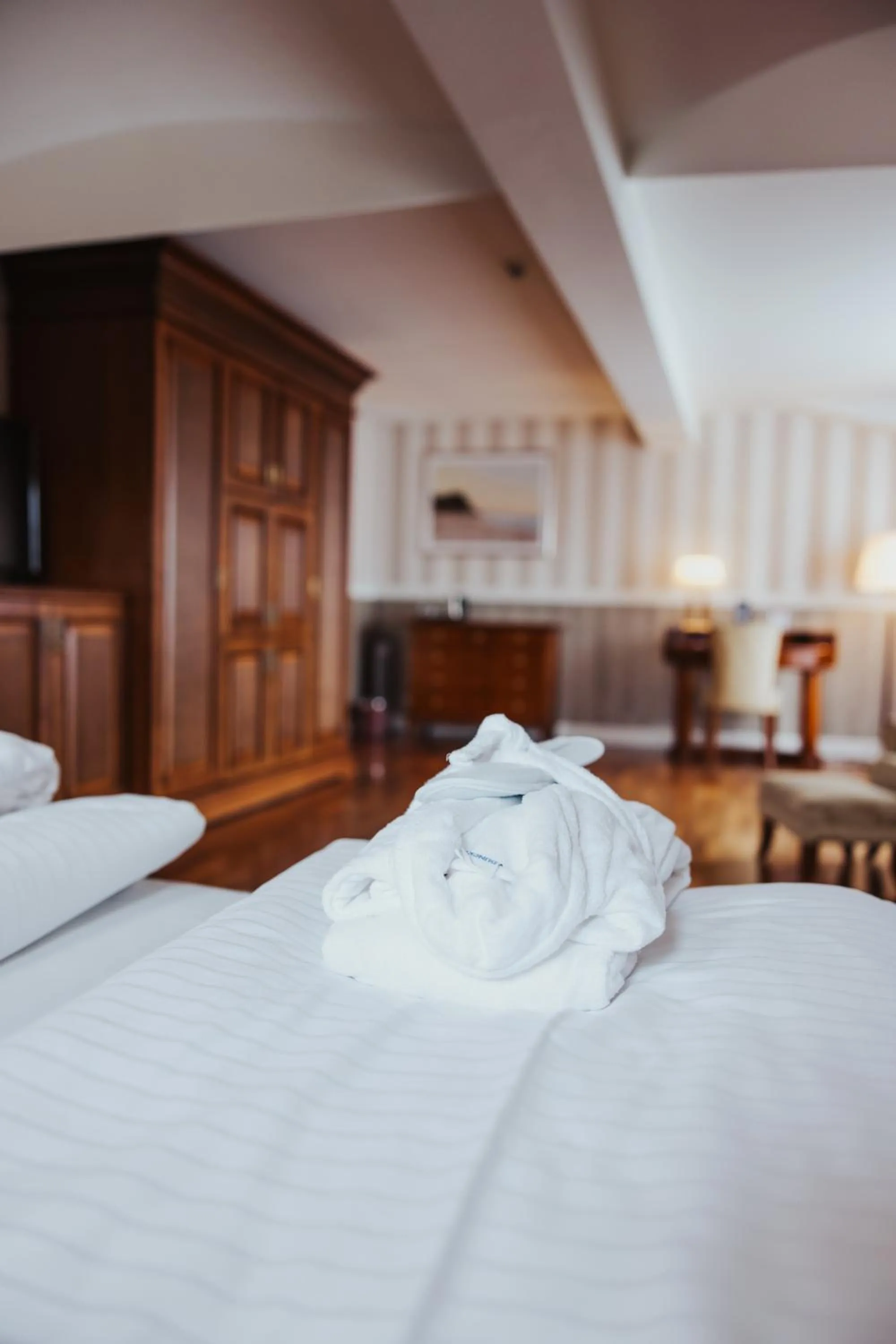 Bed in Hotel IV Jahreszeiten Kühlungsborn