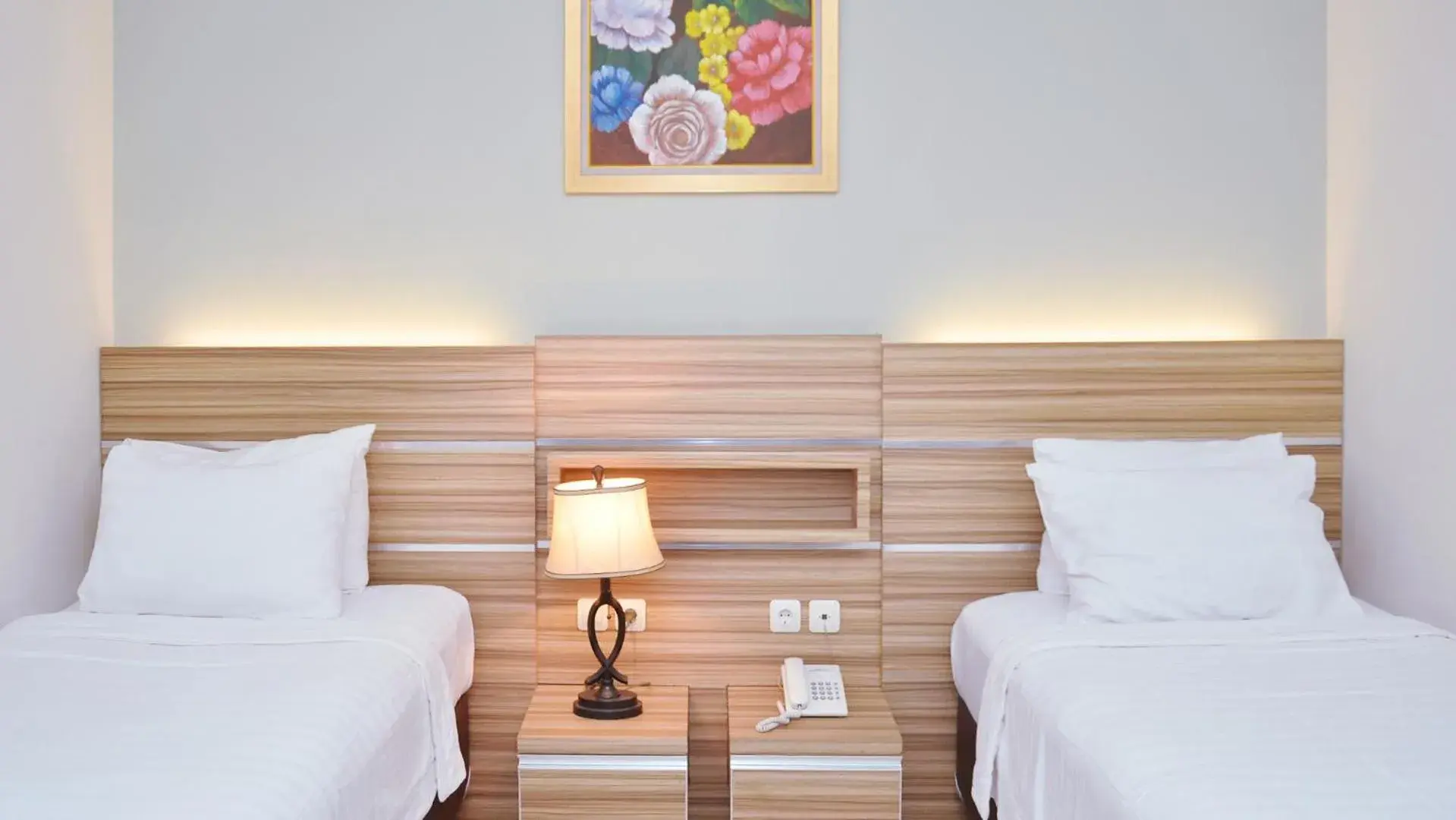 Bed in Gaia Asri Hotel Bed in Gaia Asri Hotel