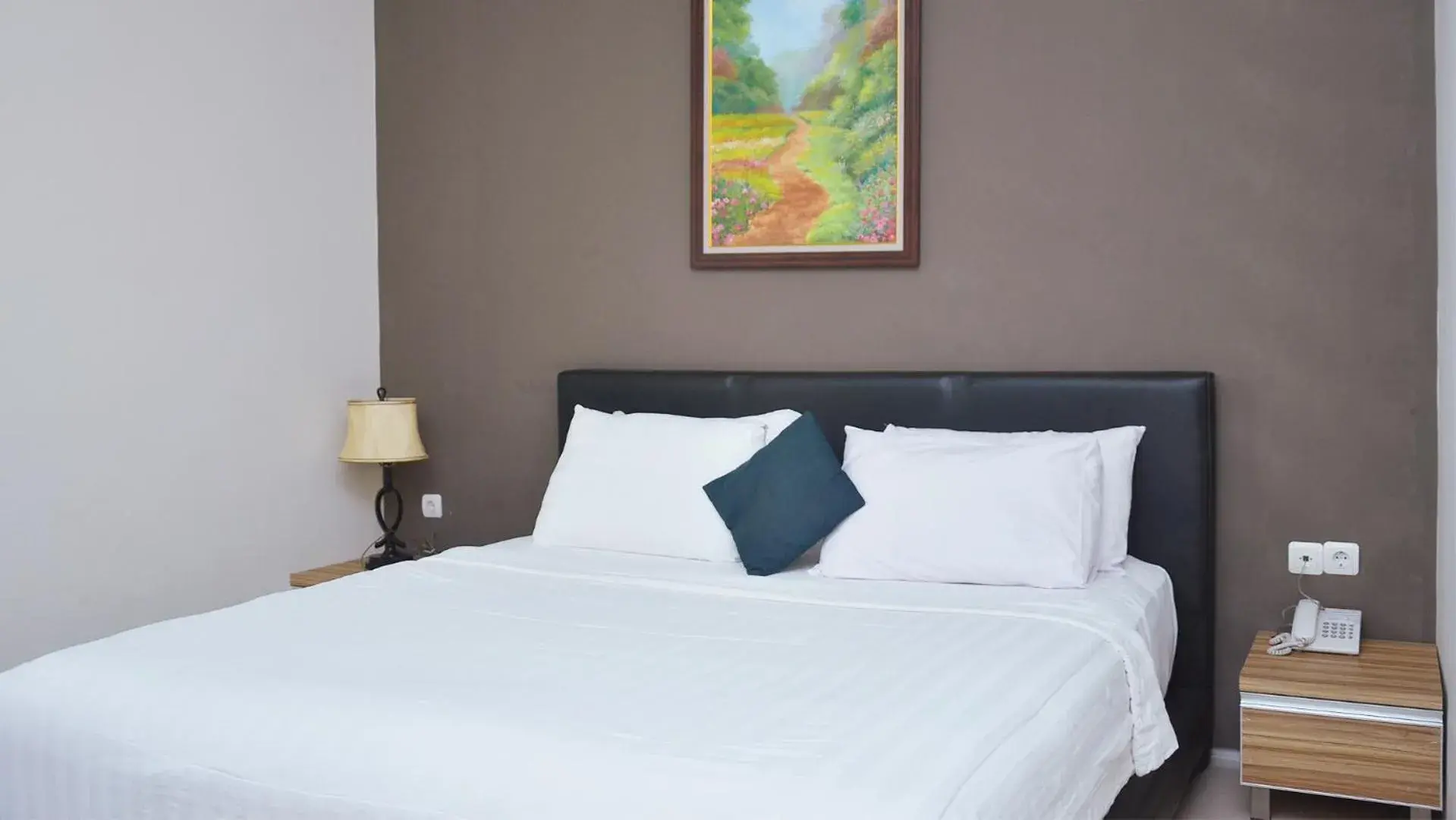 Bed in Gaia Asri Hotel Bed in Gaia Asri Hotel