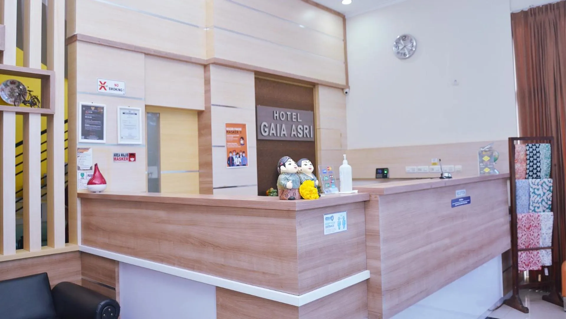 Lobby or reception in Gaia Asri Hotel