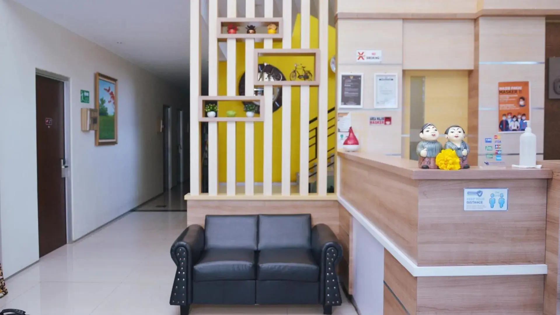 Lobby or reception in Gaia Asri Hotel Lobby or reception in Gaia Asri Hotel