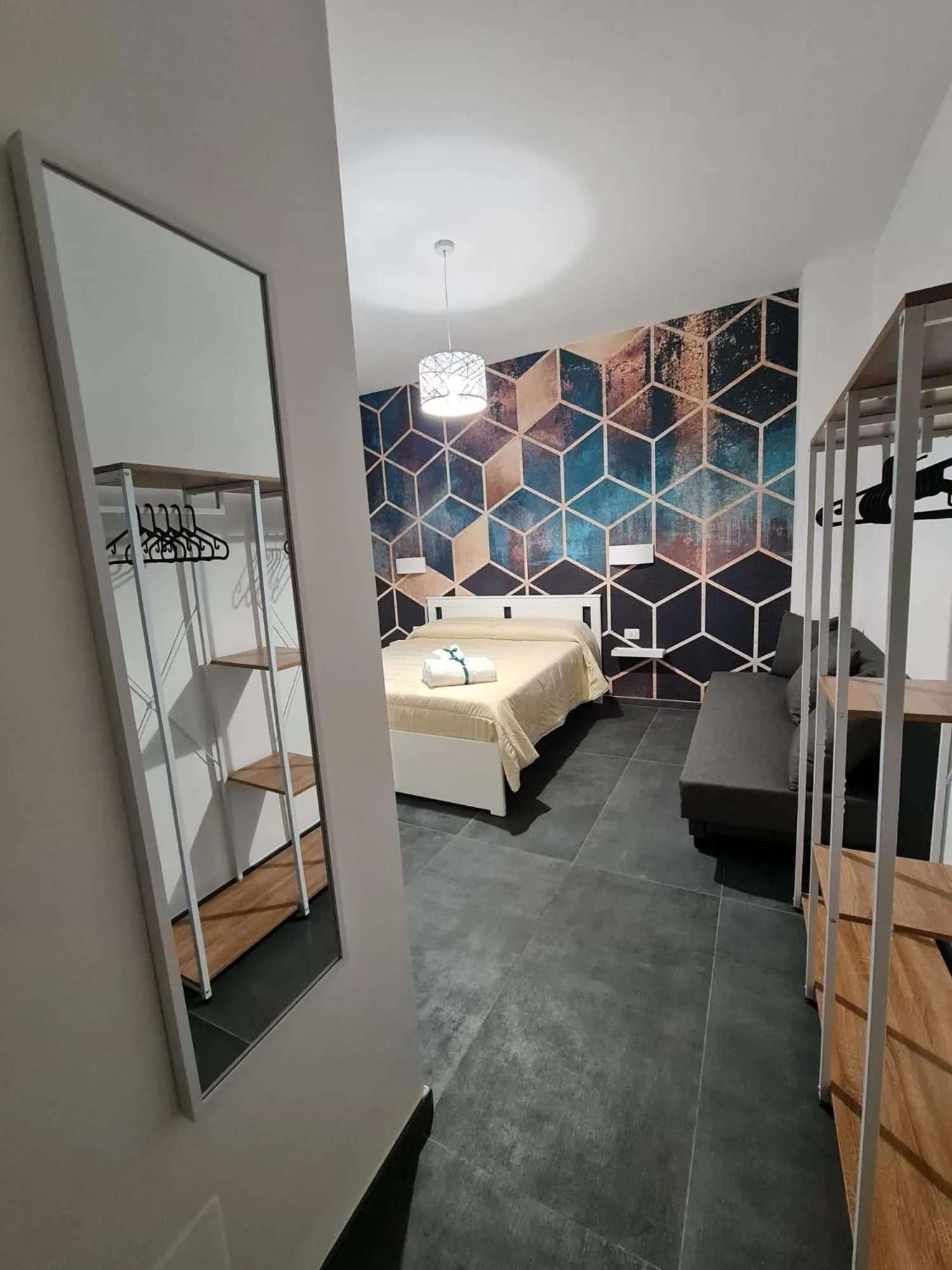 Bedroom, Bed in Gaisa Naples - Bed and Breakfast