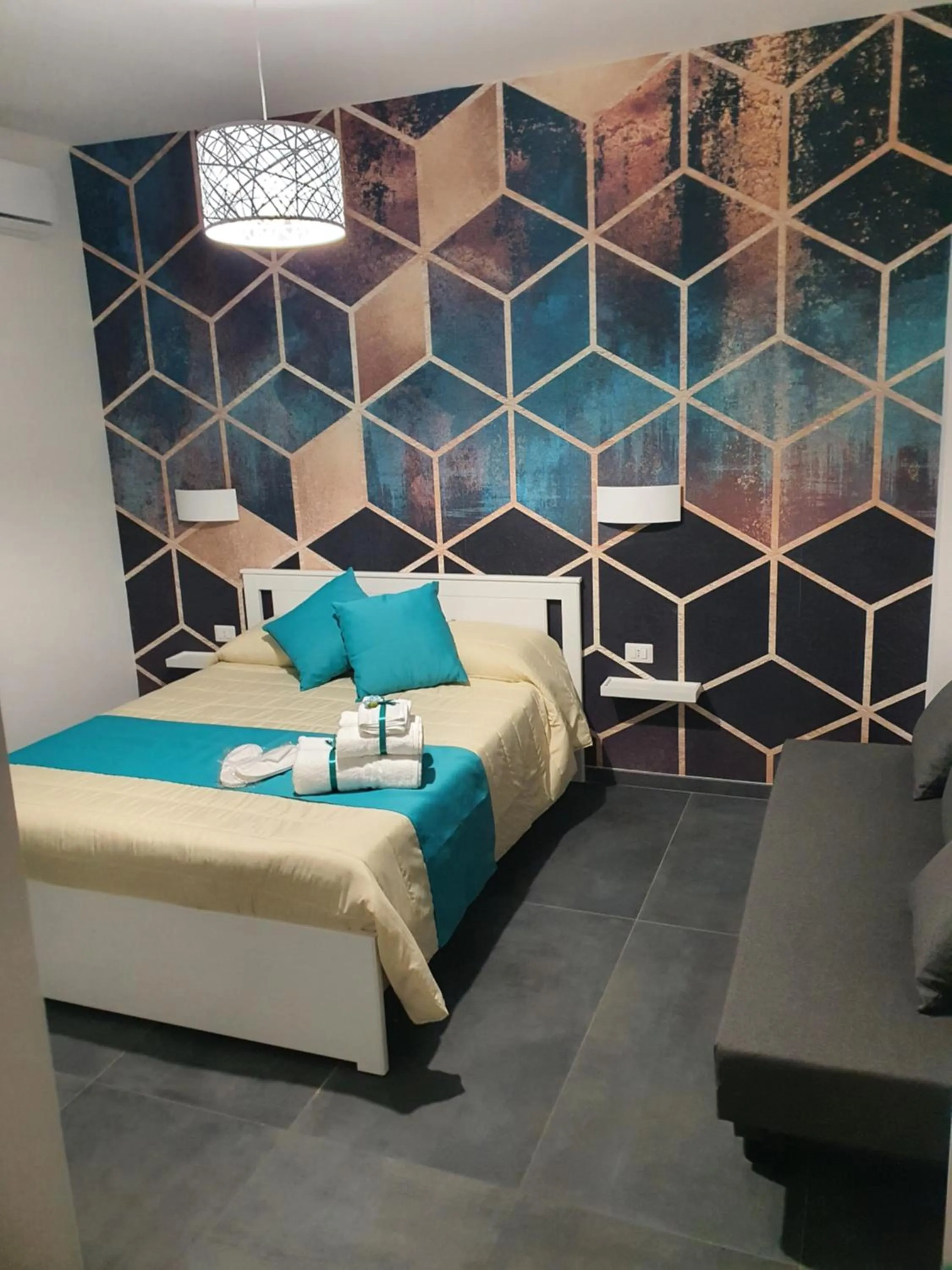 Bedroom, Bed in Gaisa Naples - Bed and Breakfast