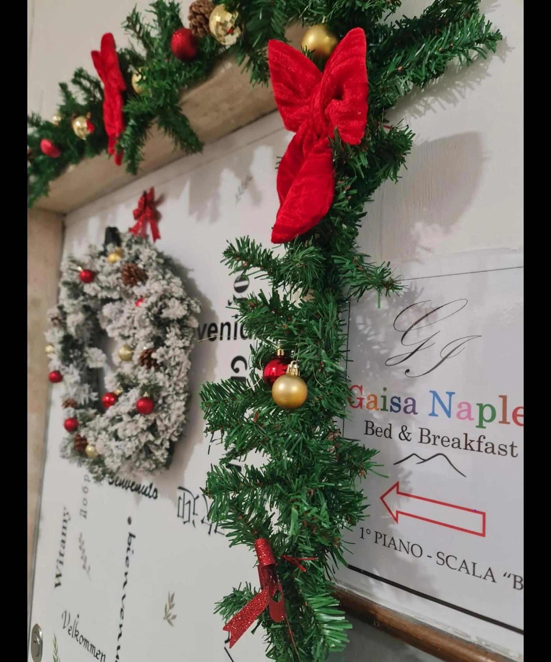 Decorative detail in Gaisa Naples - Bed and Breakfast