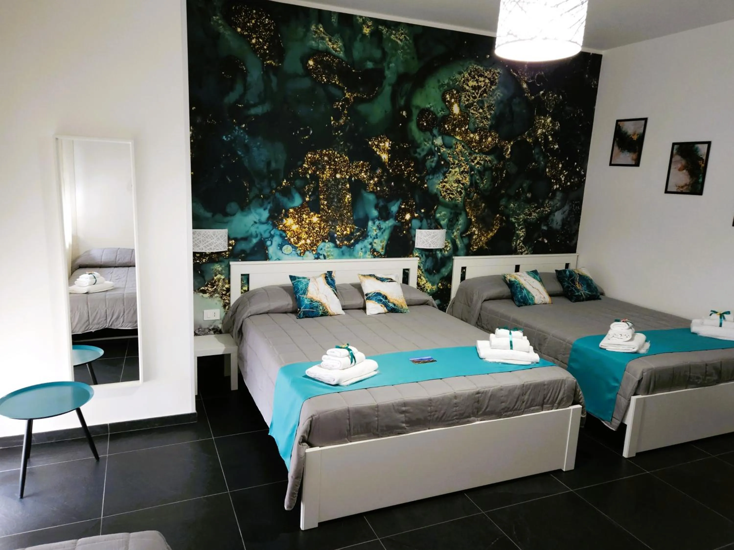 Bedroom, Bed in Gaisa Naples - Bed and Breakfast