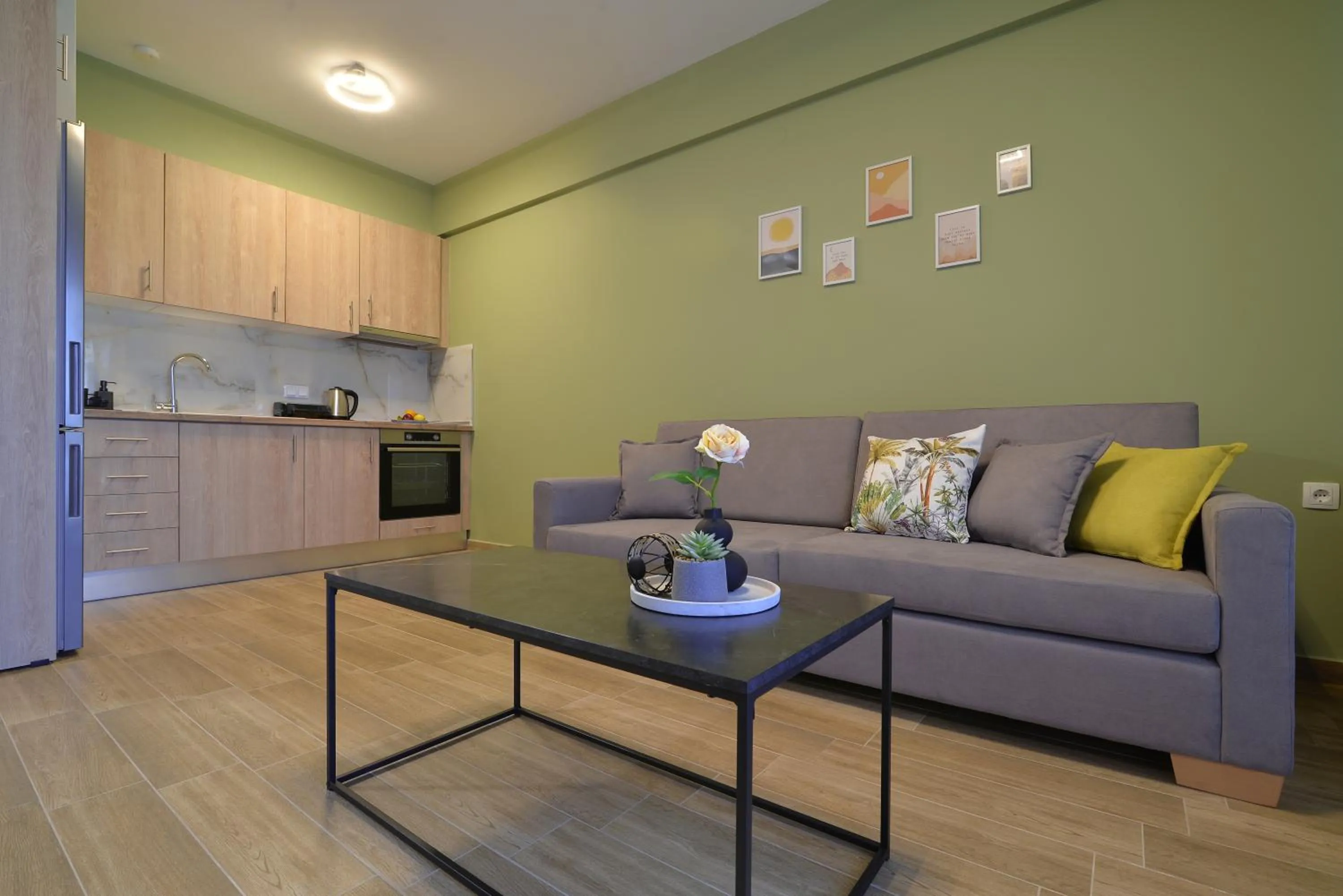 Seating area in Niel Holiday Apartments, Panel Hospitality Homes & Villas