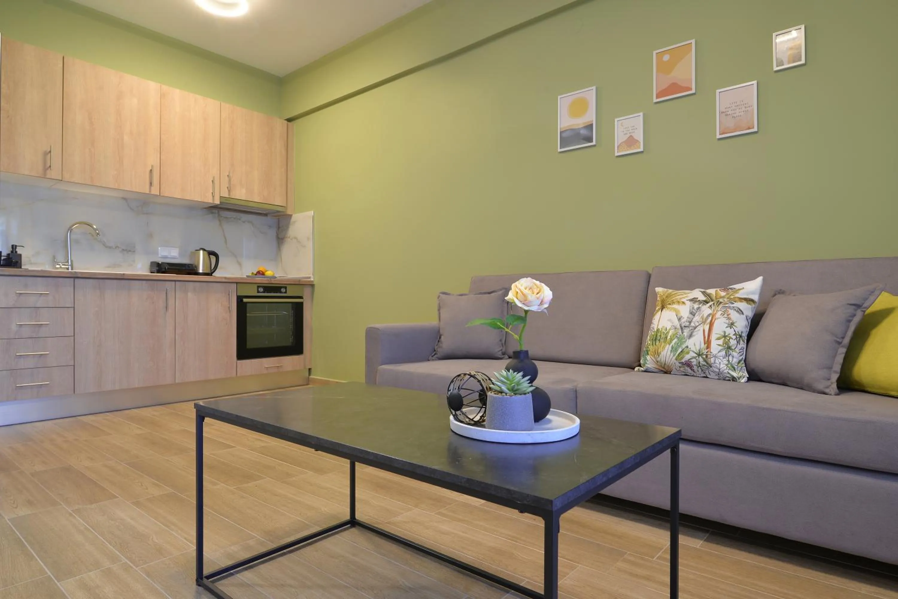 Seating area in Niel Holiday Apartments, Panel Hospitality Homes & Villas