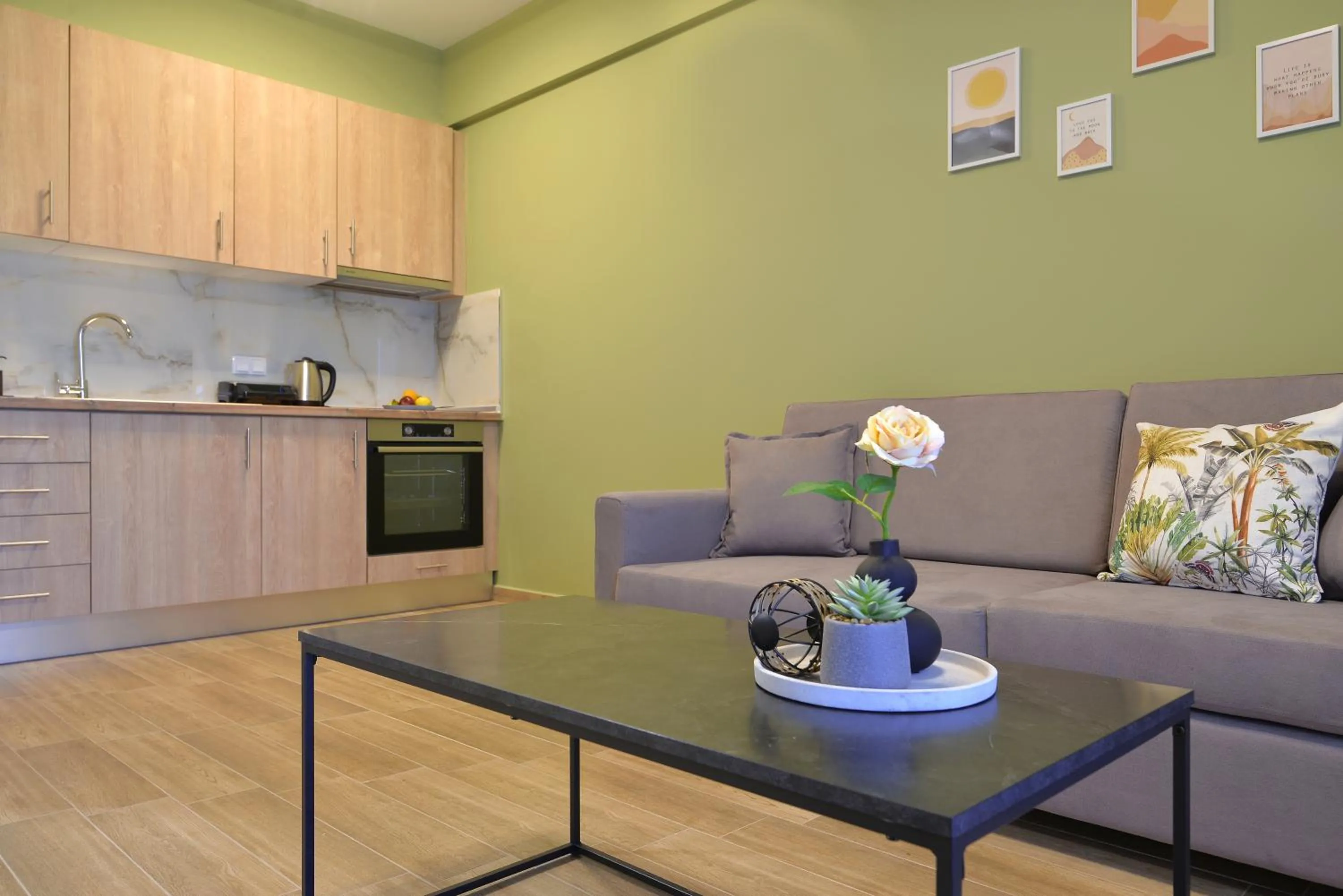 Seating area in Niel Holiday Apartments, Panel Hospitality Homes & Villas