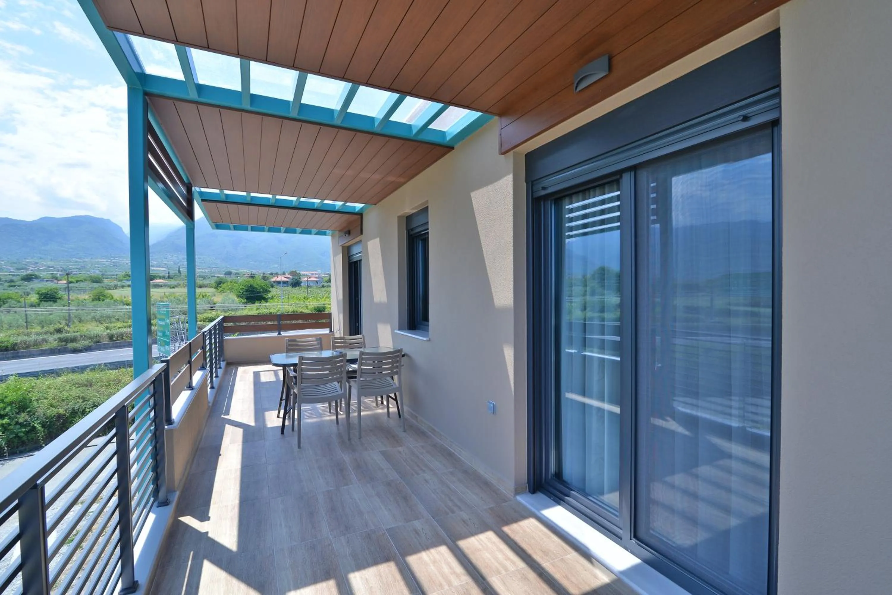 Balcony/Terrace in Niel Holiday Apartments, Panel Hospitality Homes & Villas