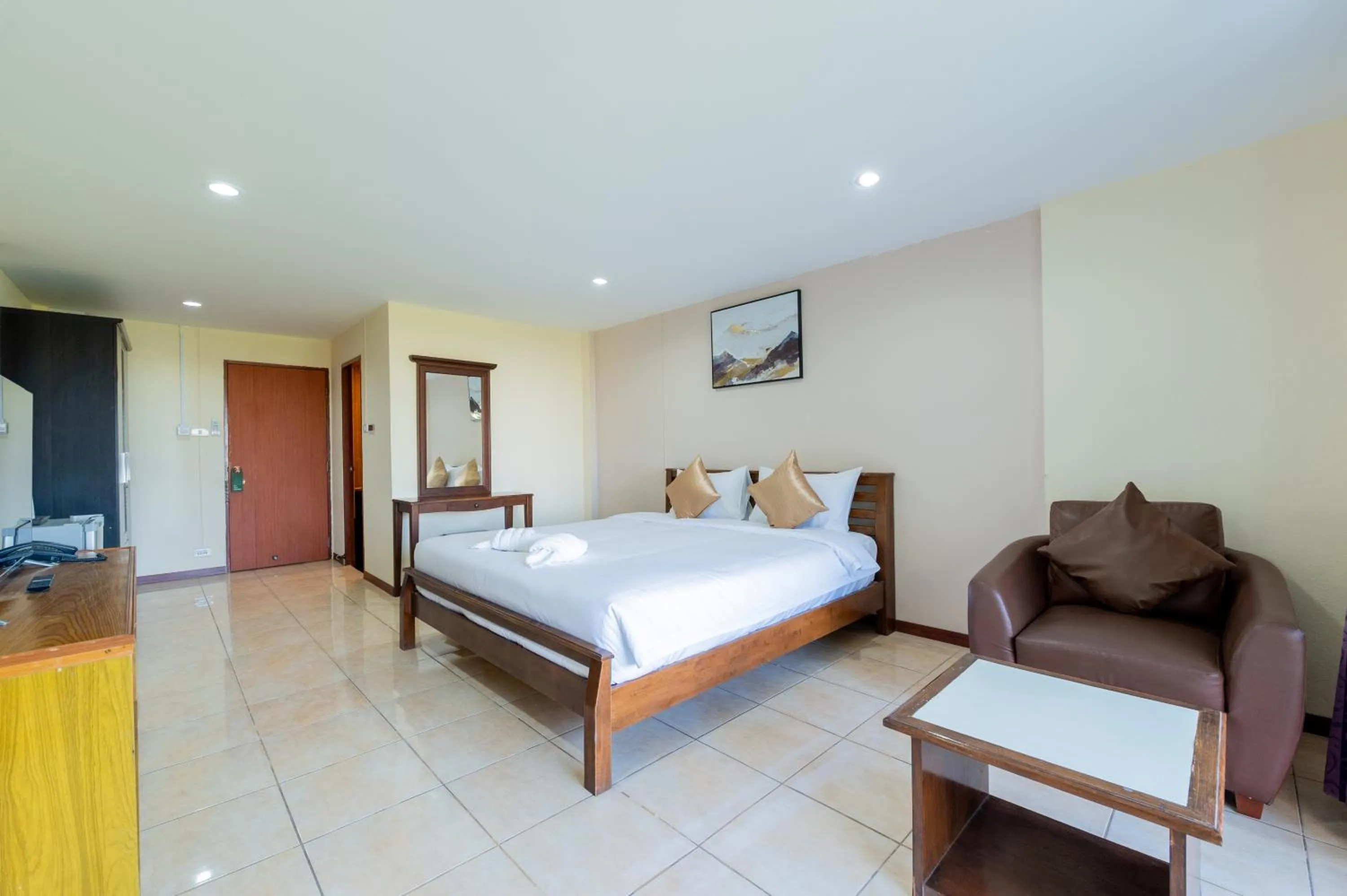 Bed in Hillside Resort