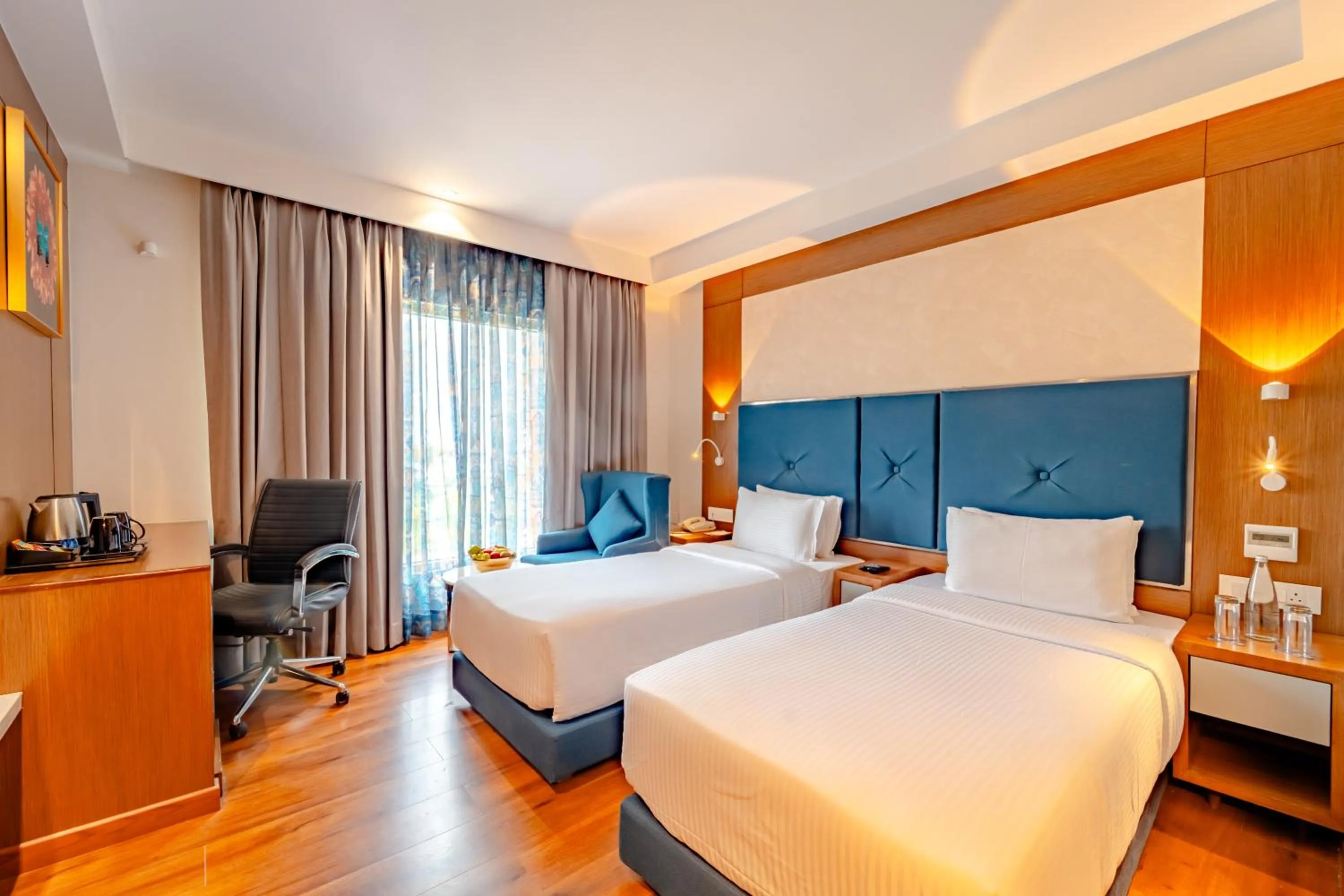 Bedroom, Bed in Effotel By Sayaji Bhopal