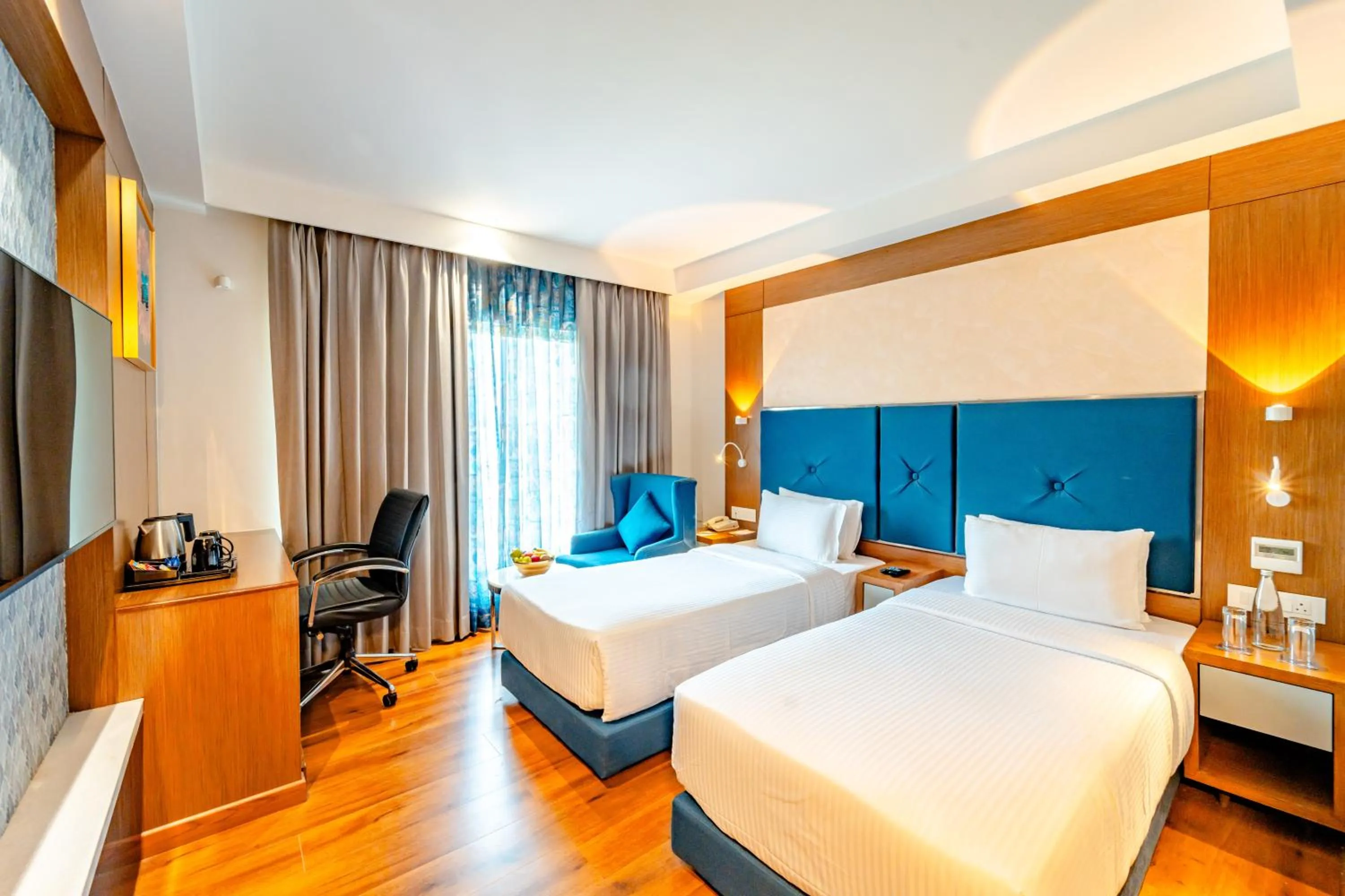 Bed in Effotel By Sayaji Bhopal