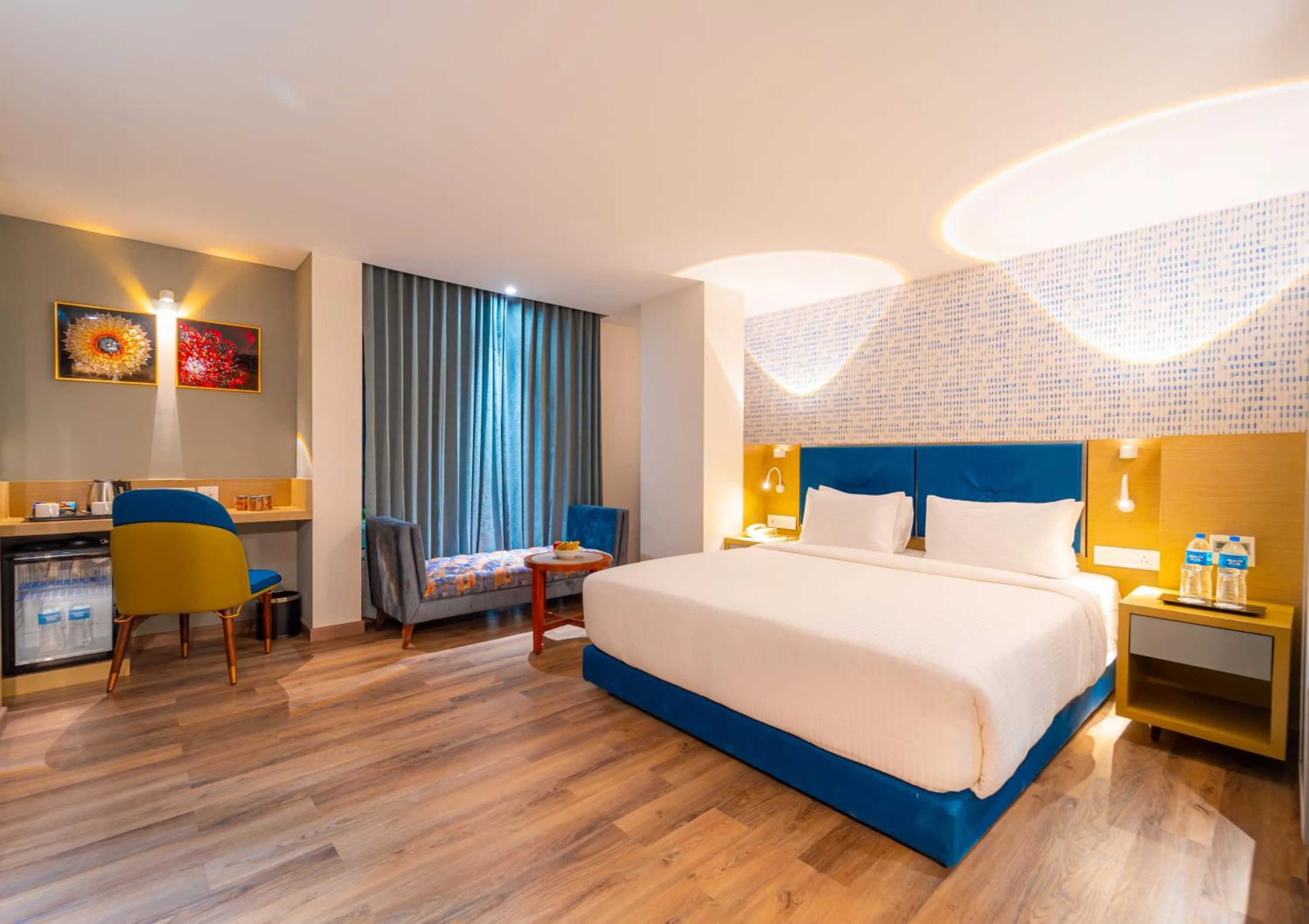 Bed in Effotel By Sayaji Bhopal