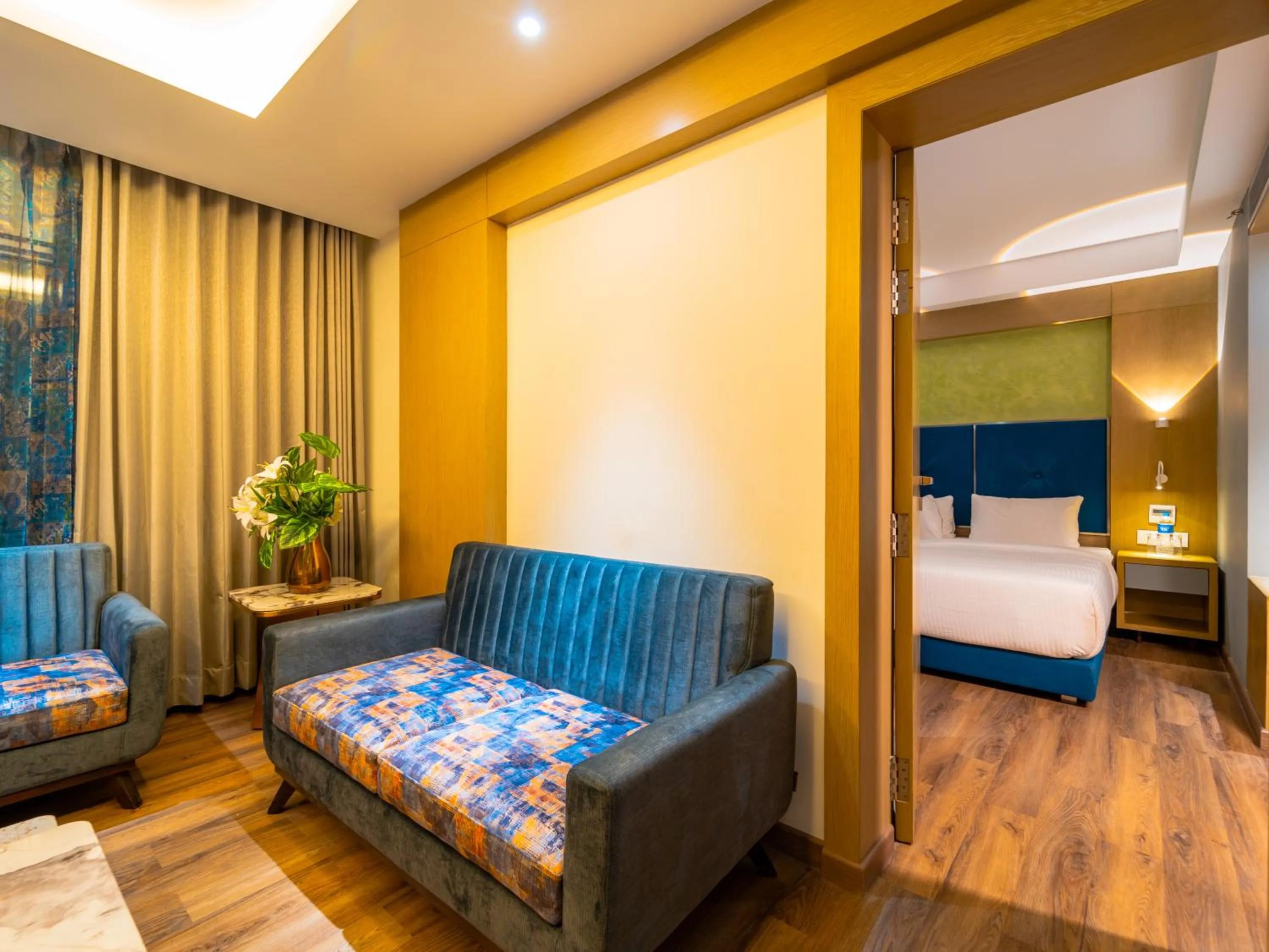 Bed in Effotel By Sayaji Bhopal