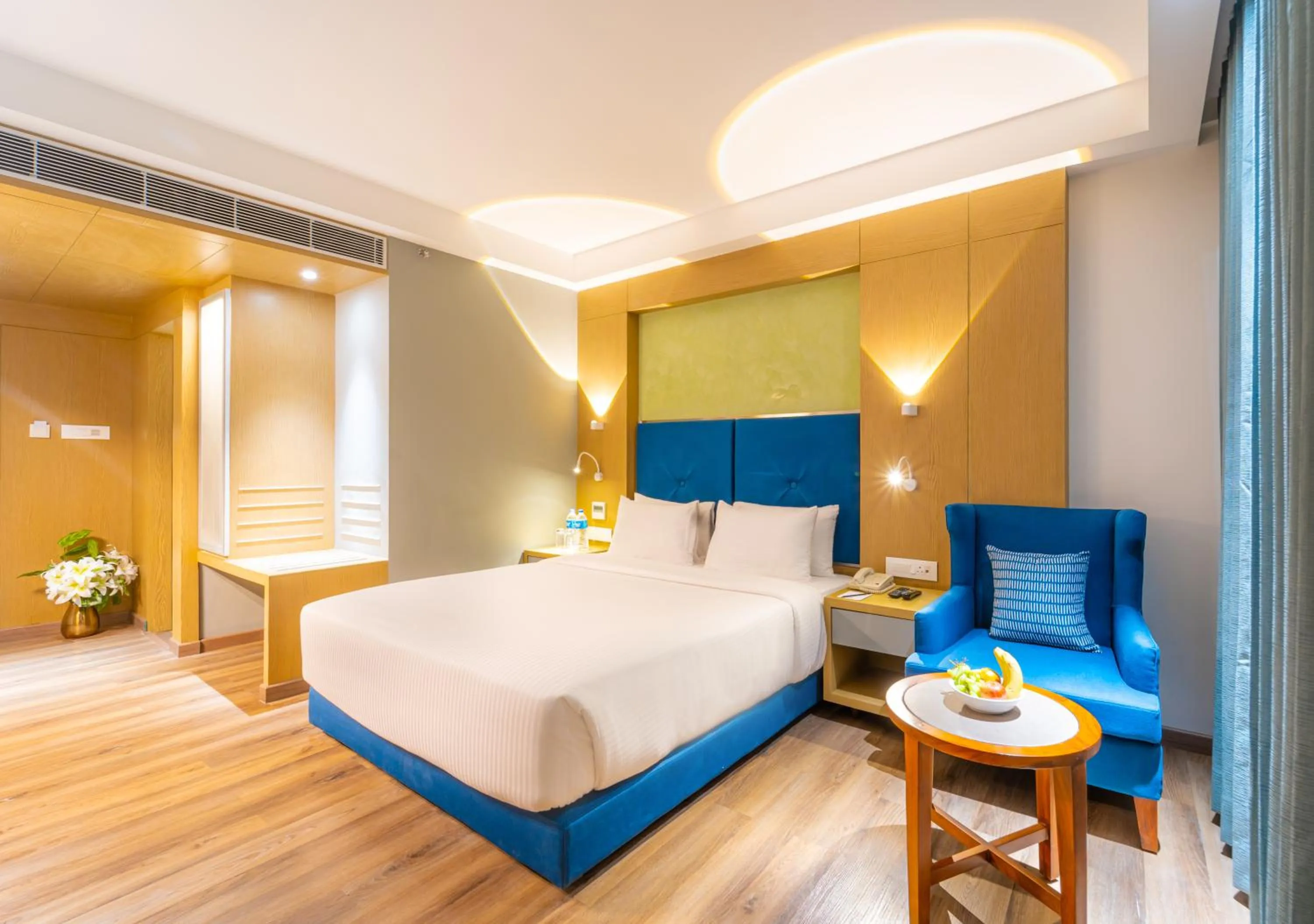 Bed in Effotel By Sayaji Bhopal