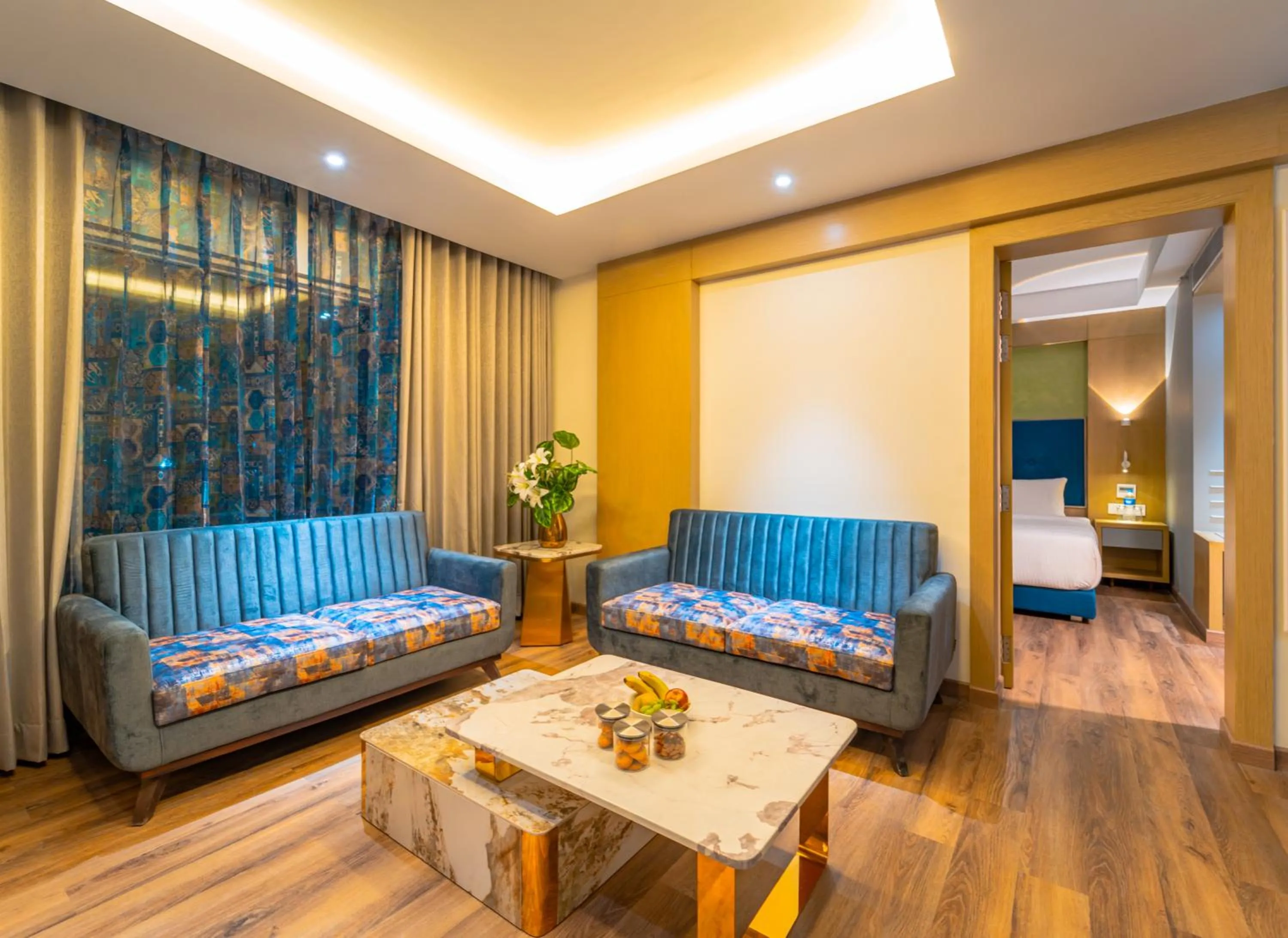 Bed in Effotel By Sayaji Bhopal