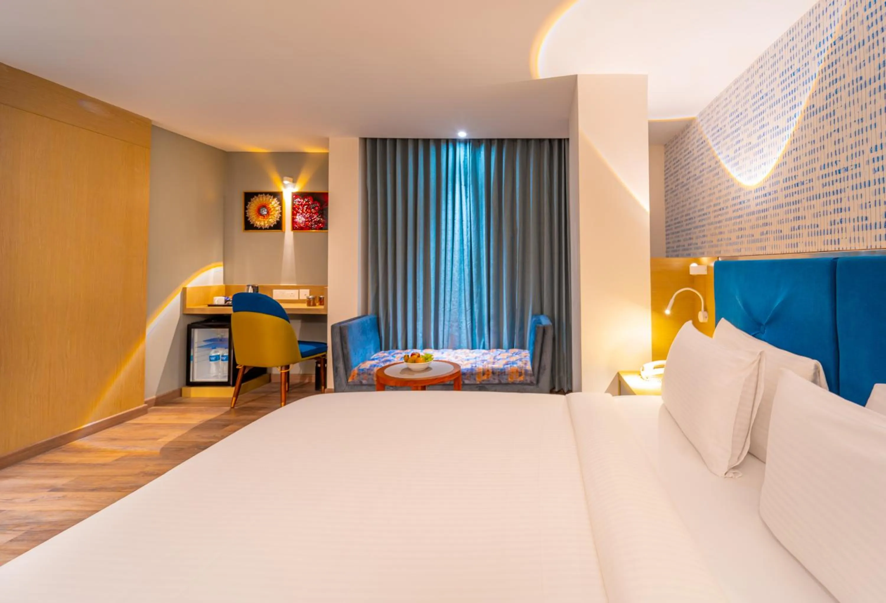 Bed in Effotel By Sayaji Bhopal