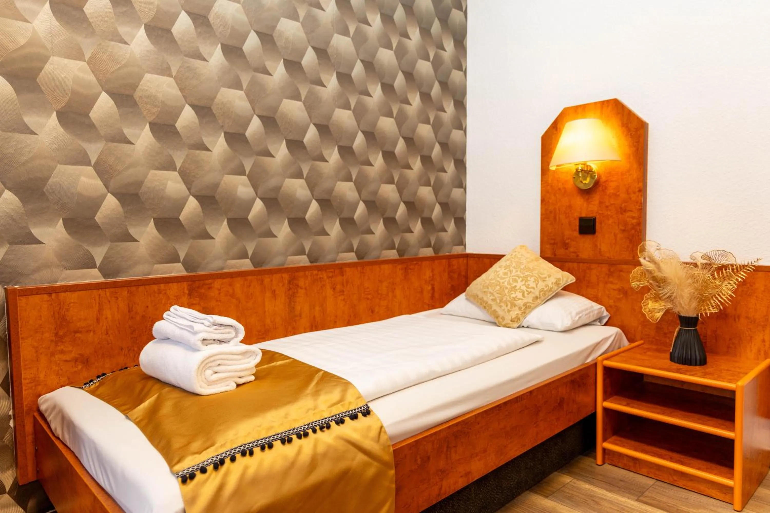 Bed in Hotel Rossija