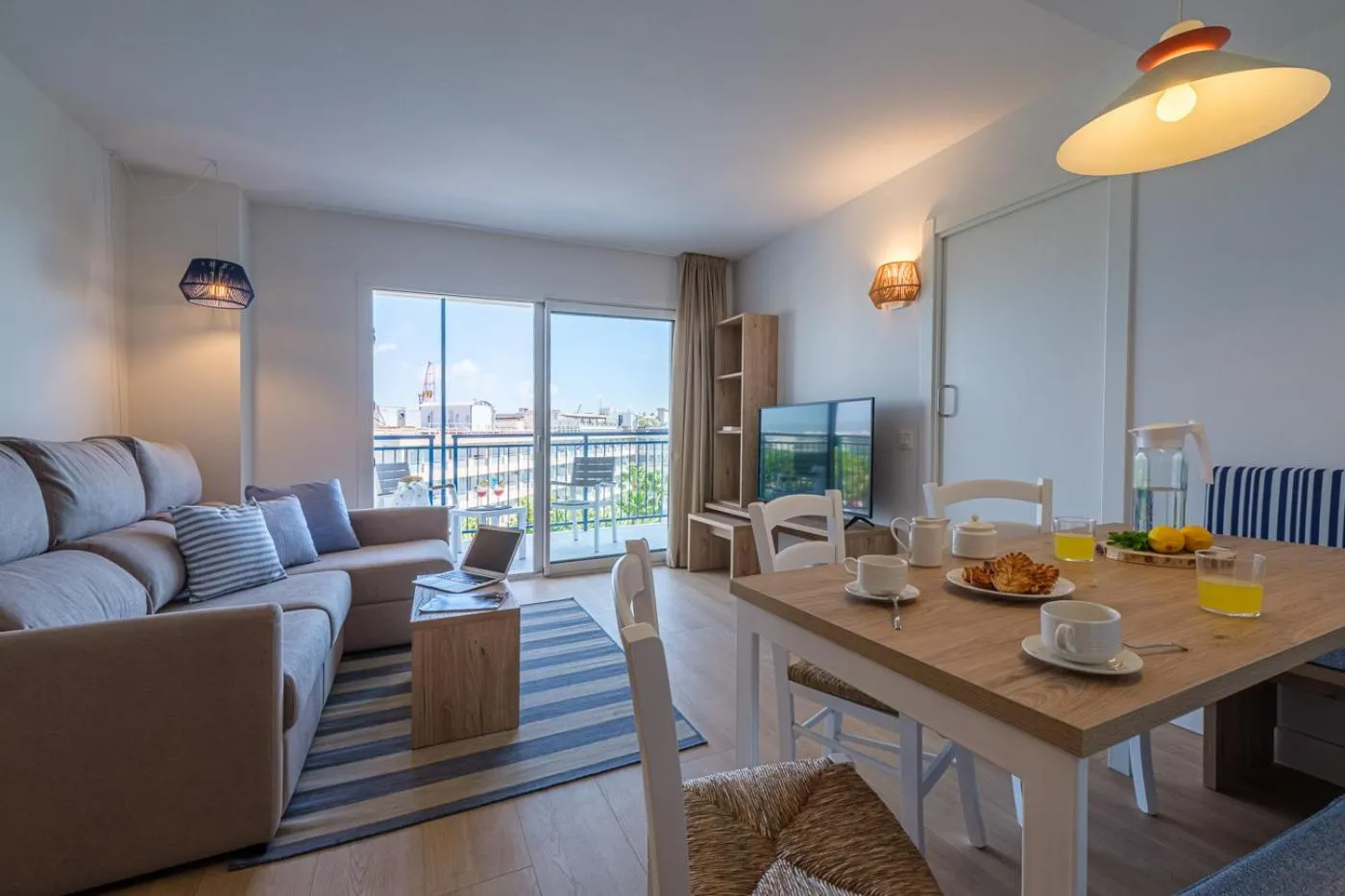 Living room in Áncora Salou La Siesta Apartments