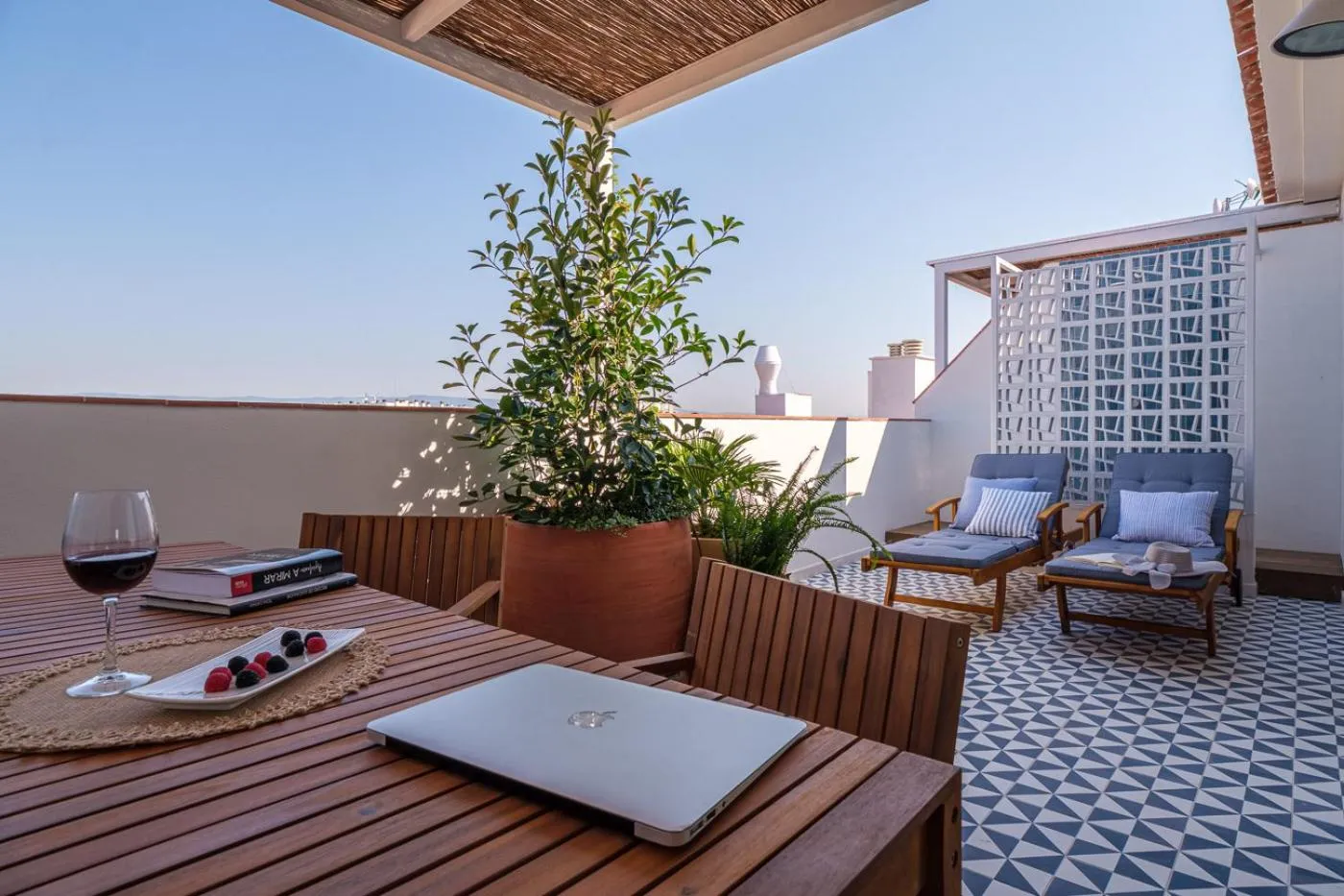 Balcony/Terrace in Áncora Salou La Siesta Apartments