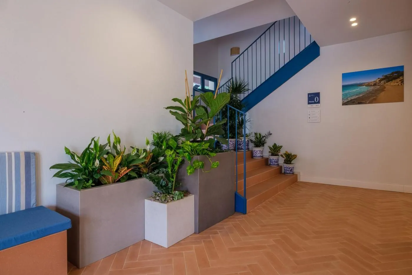 Lobby or reception in Áncora Salou La Siesta Apartments
