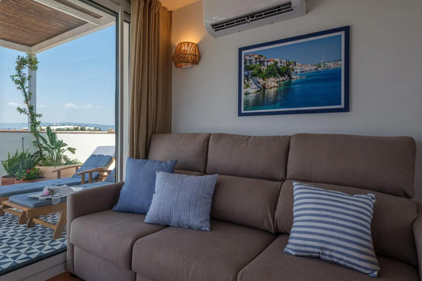 Living room in Áncora Salou La Siesta Apartments