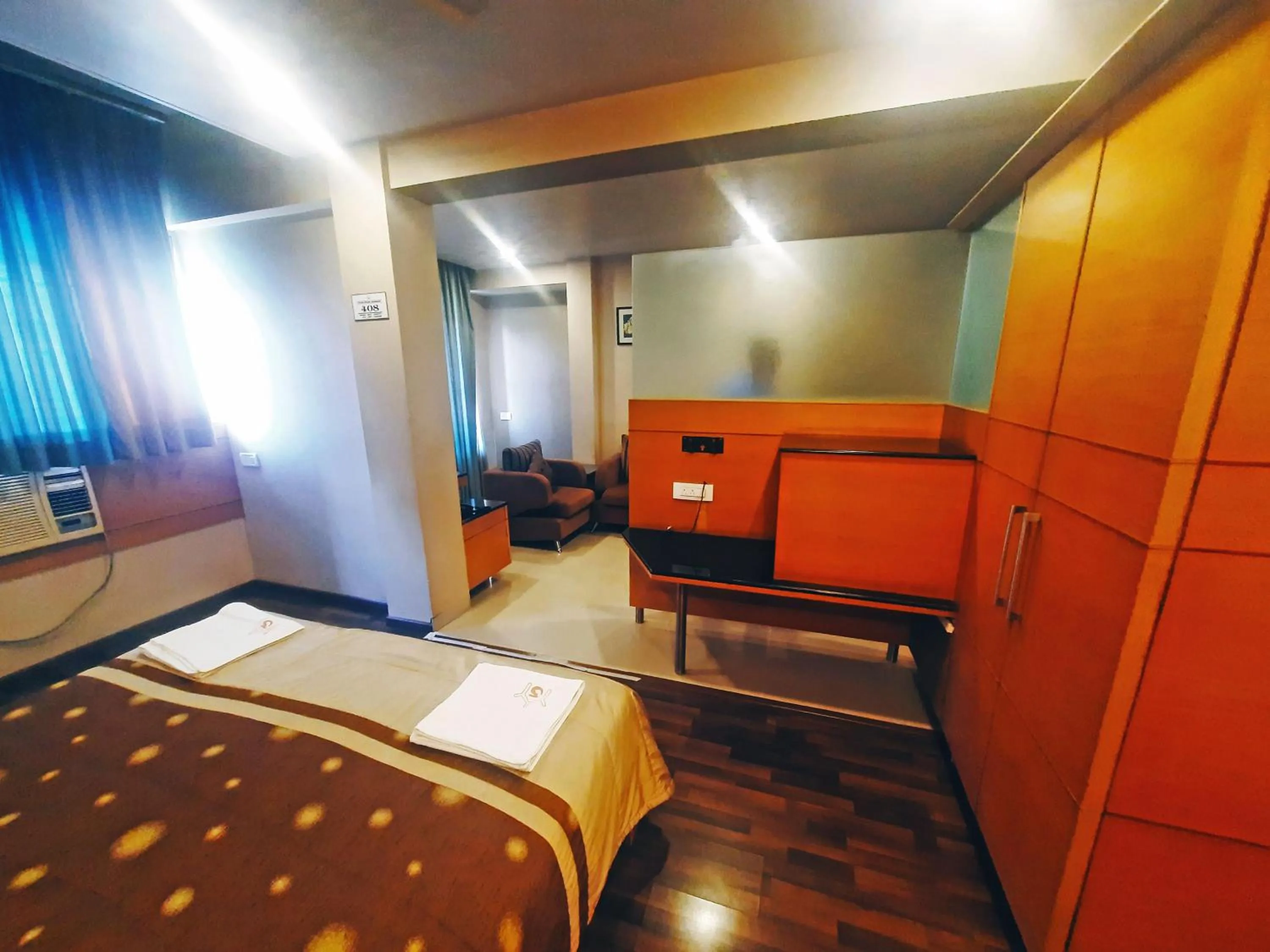 Bedroom in Sanman Deluxe Lodge