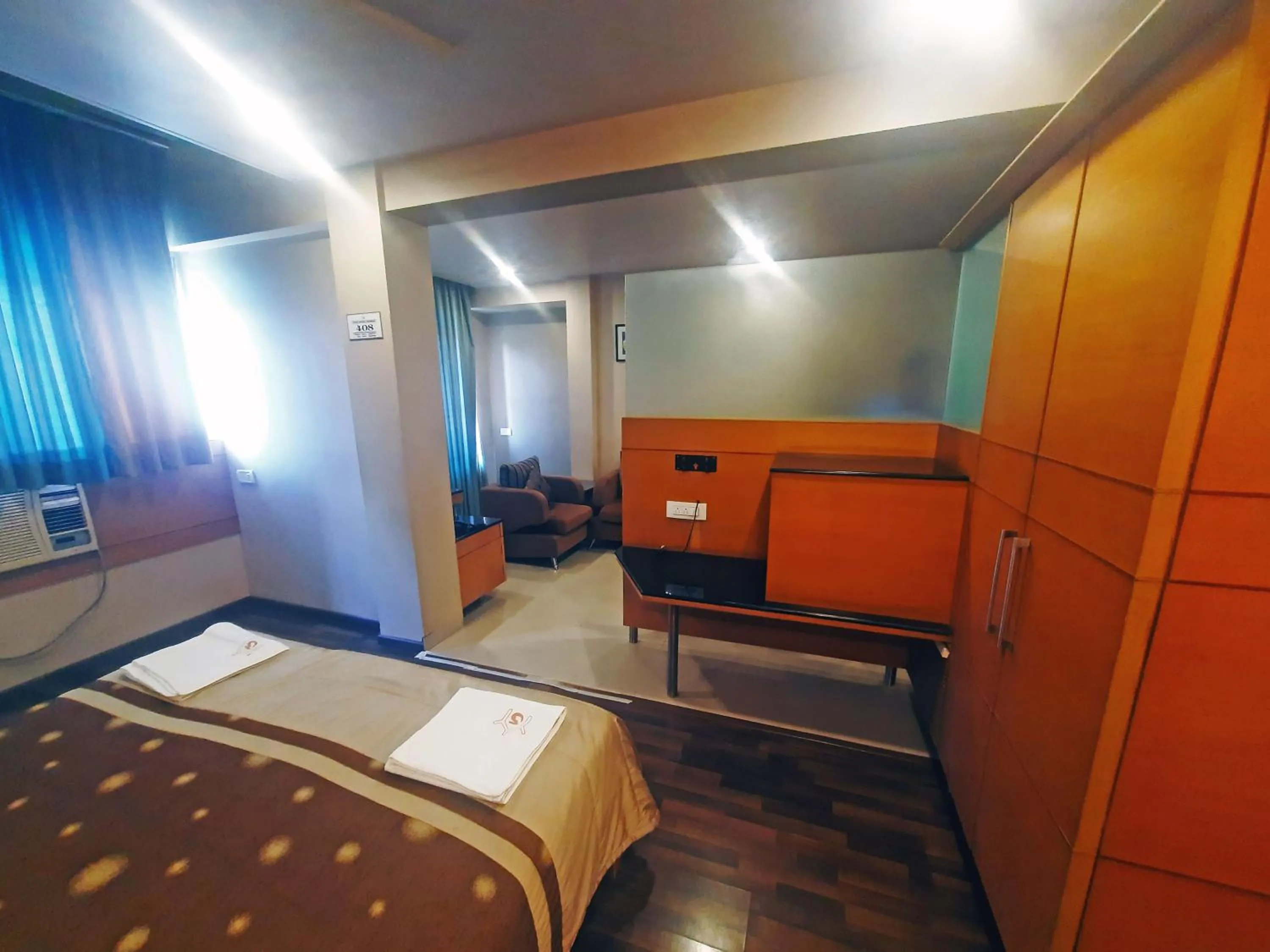 Bedroom in Sanman Deluxe Lodge