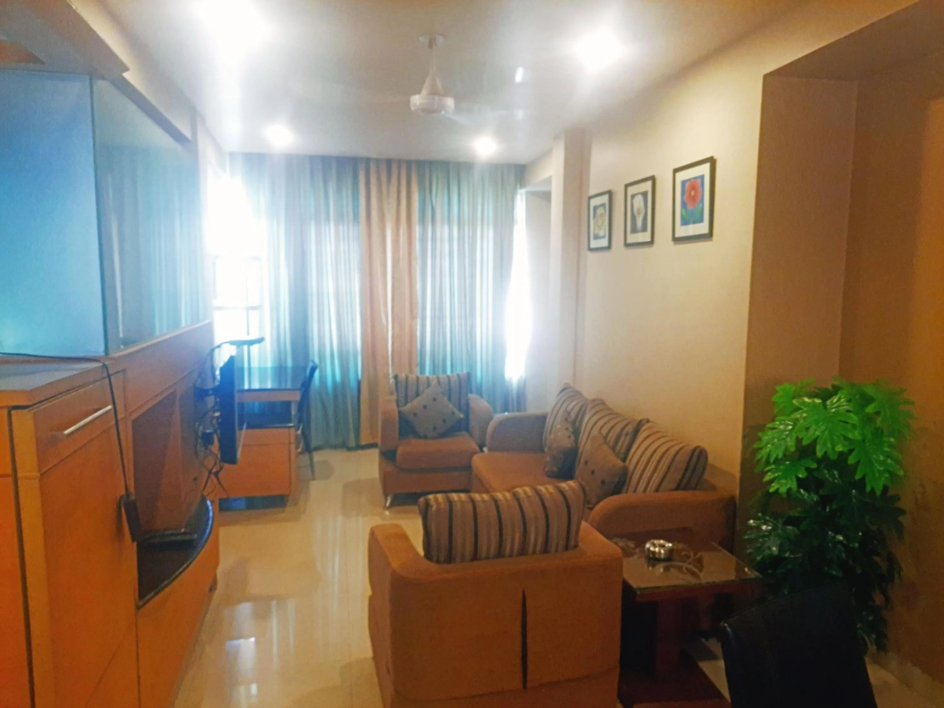 Living room in Sanman Deluxe Lodge