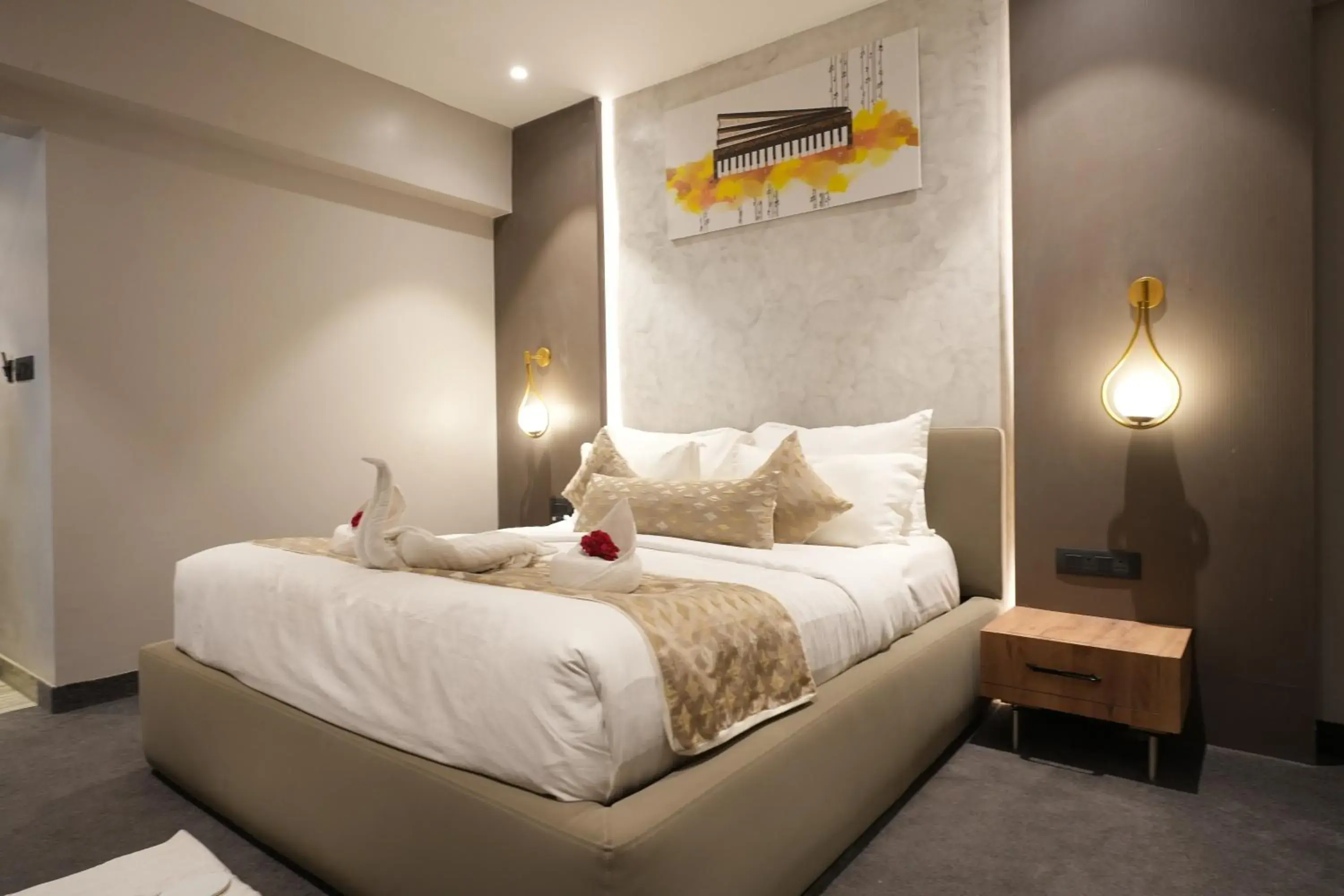 Bed in Hotel City Symphony Bed in Hotel City Symphony