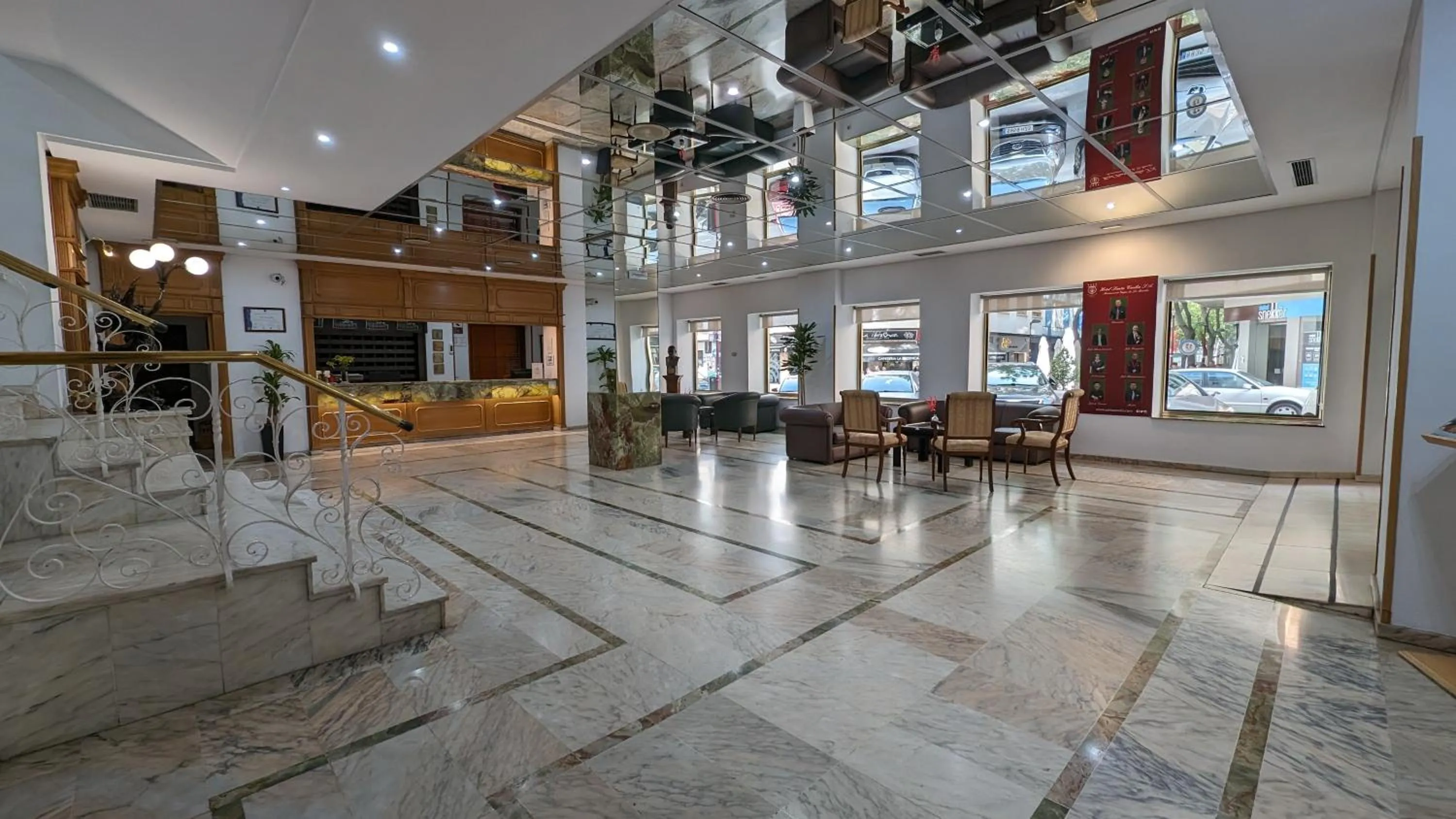 Property building in Hotel Santa Cecilia