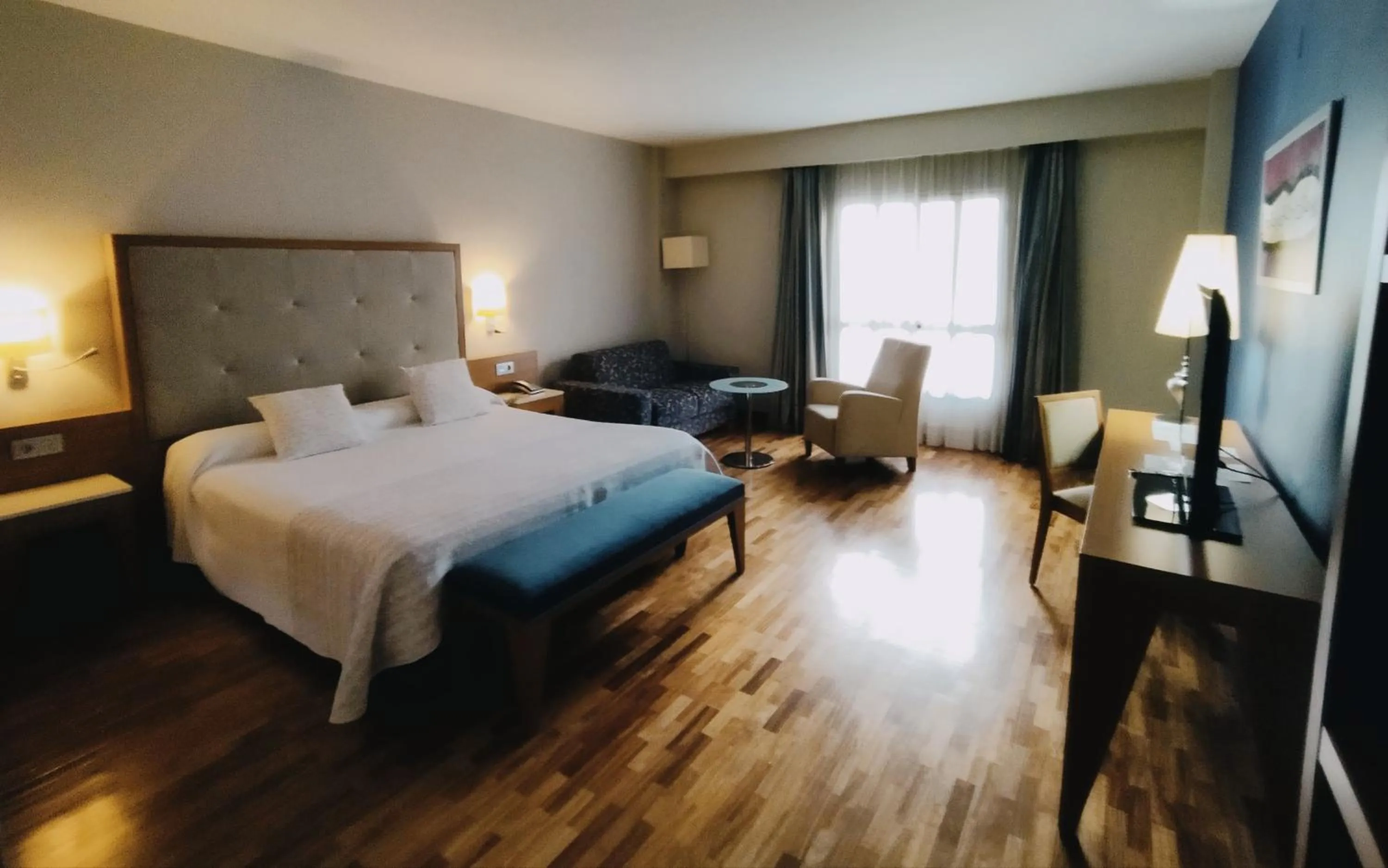 Bedroom, Bed in Hotel Santa Cecilia