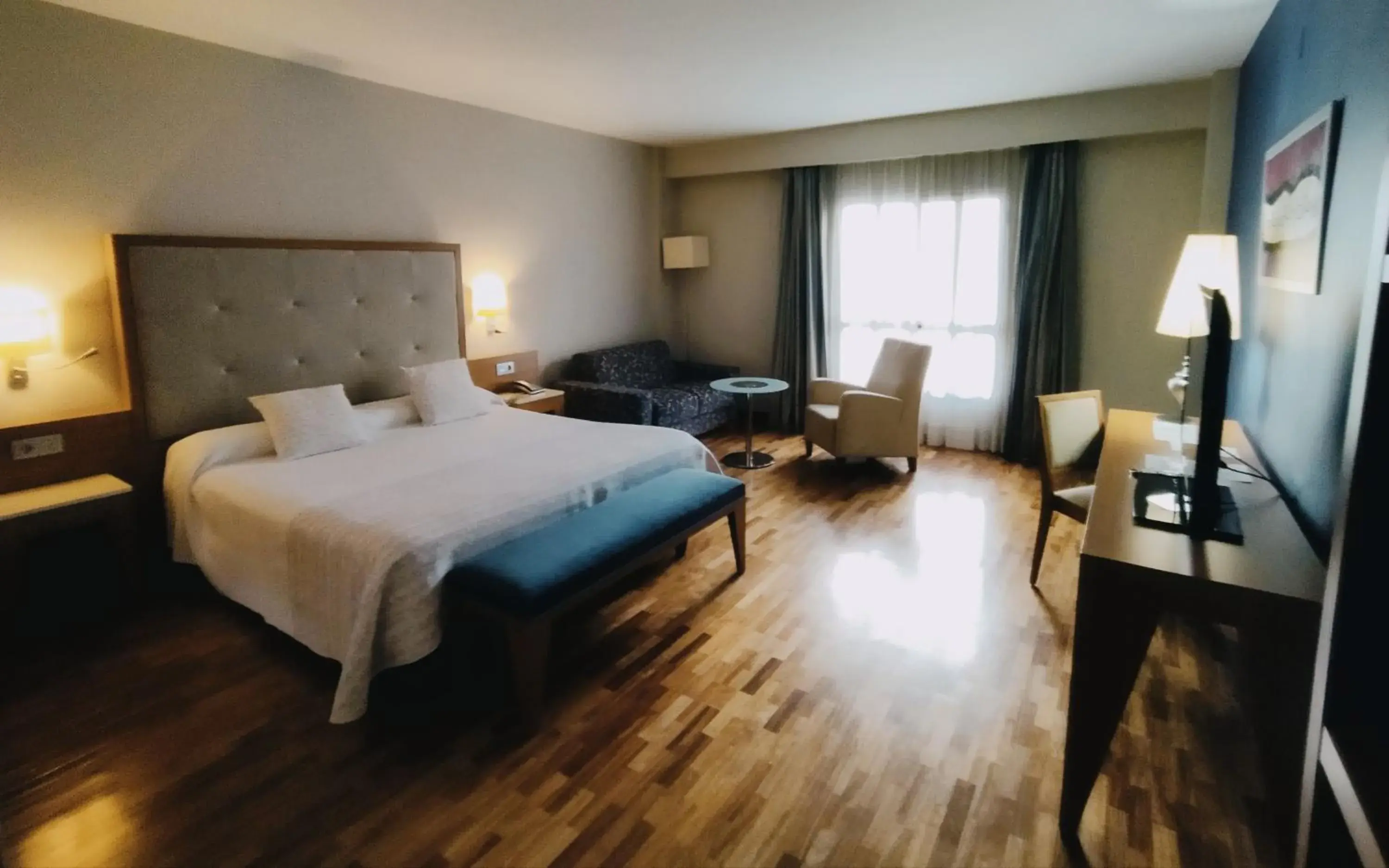 Bedroom, Bed in Hotel Santa Cecilia Bedroom, Bed in Hotel Santa Cecilia