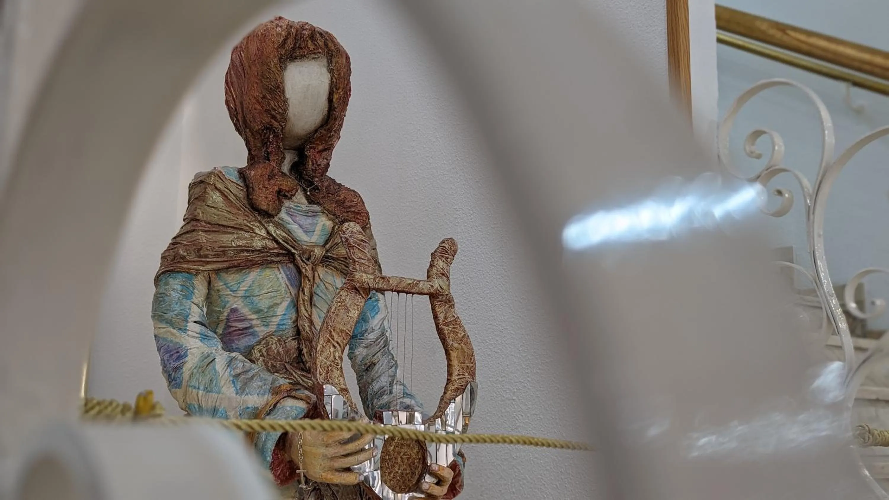 Decorative detail in Hotel Santa Cecilia