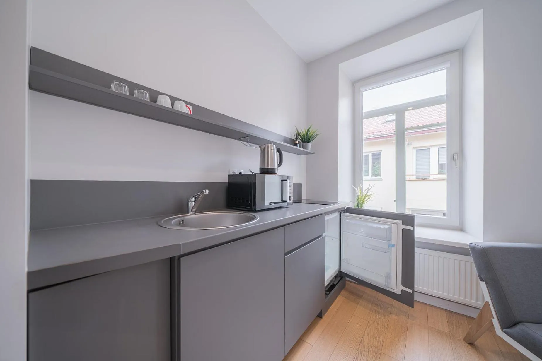 Coffee/tea facilities in Lollo Luxury Residence - Lollo Stay