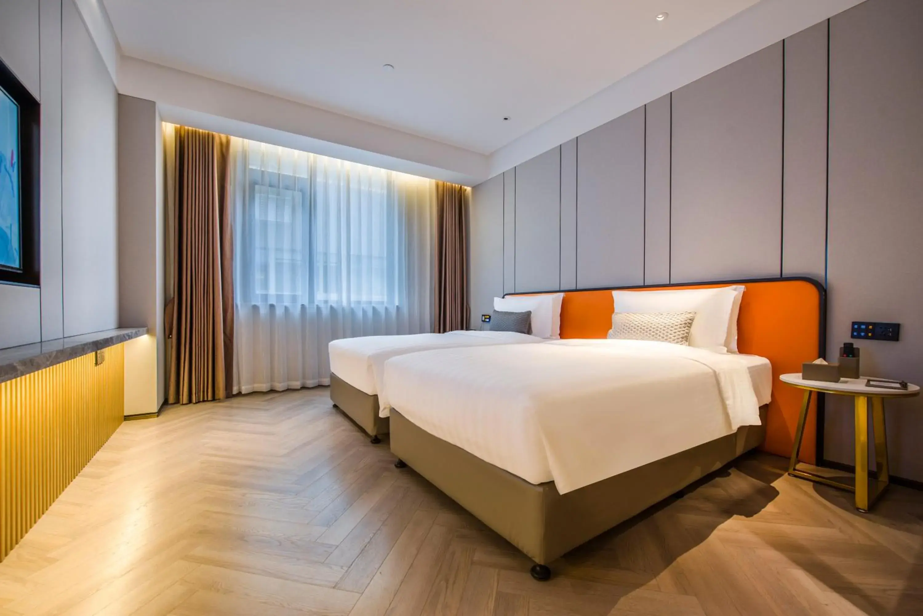 Superior Twin Room in Elegant International Hotel Shanghai - Bund Sichuan Road North Metro Station Branch Superior Twin Room in Elegant International Hotel Shanghai - Bund Sichuan Road North Metro Station Branch