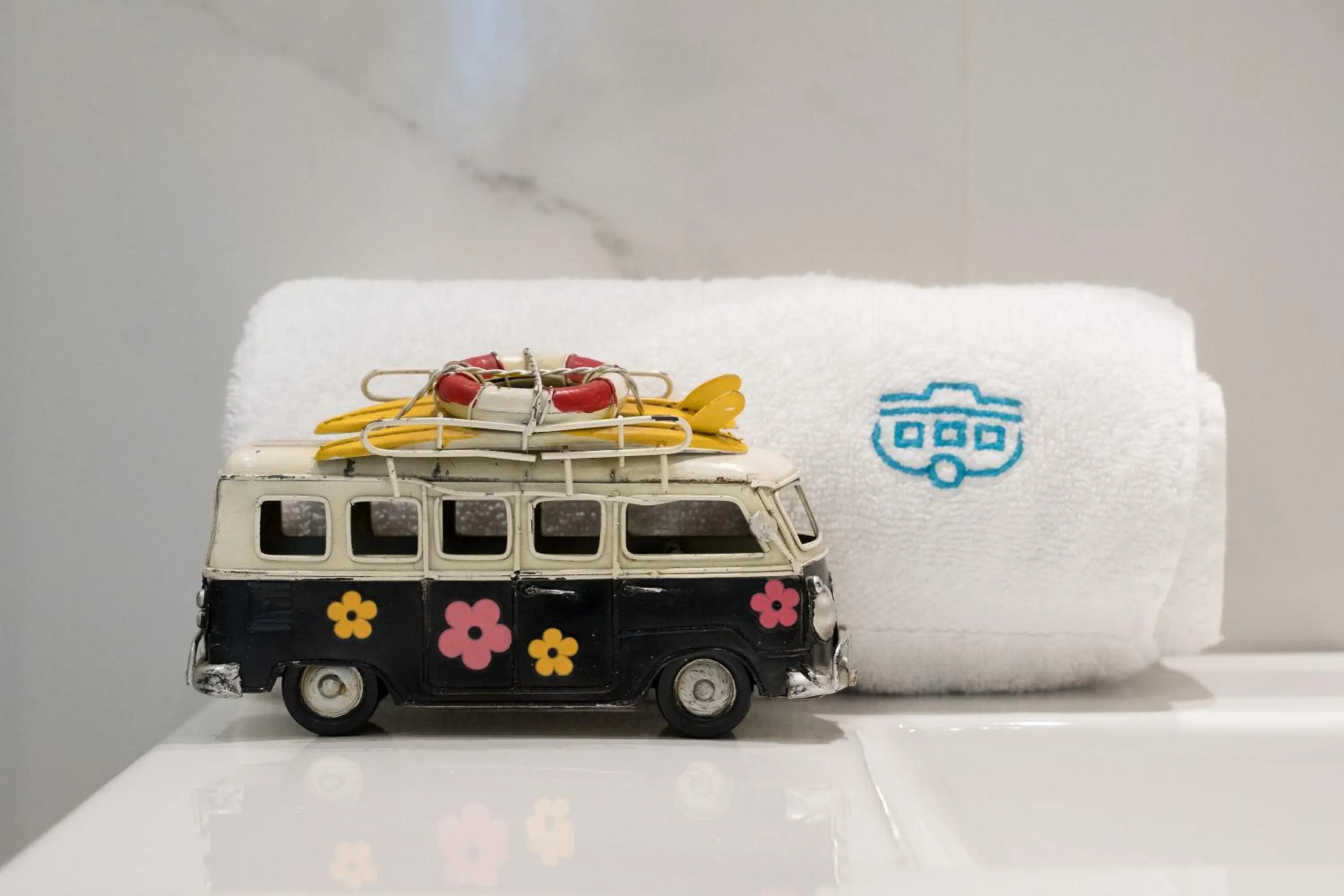 Bathroom in The Caravan Apartments