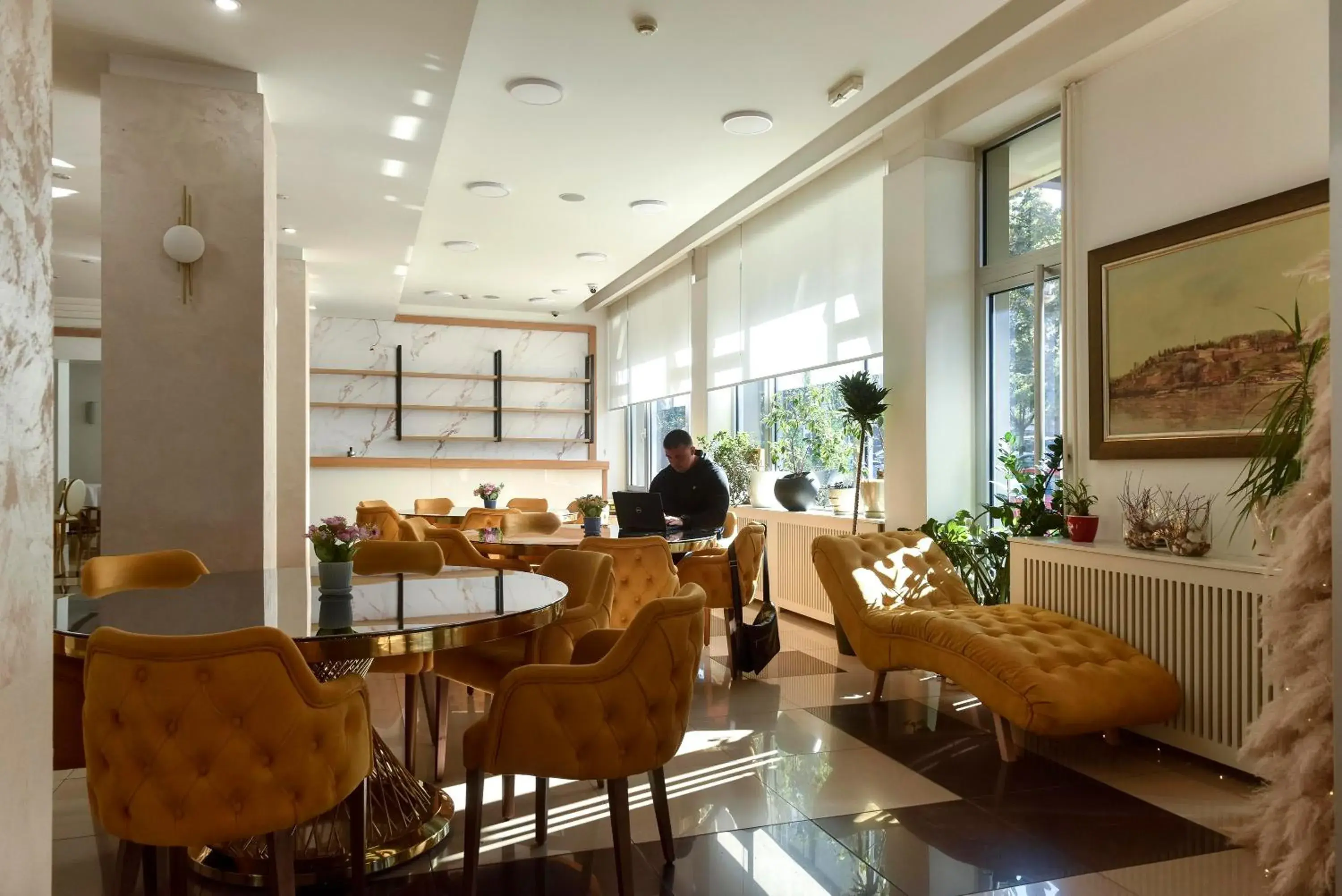 Lobby or reception in Hotel Sumadija Lobby or reception in Hotel Sumadija